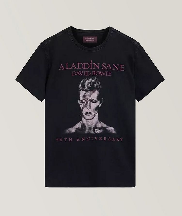 Limited Edition David Bowie Collection 50th Ann. Aladdin Sane T-Shirt image 0