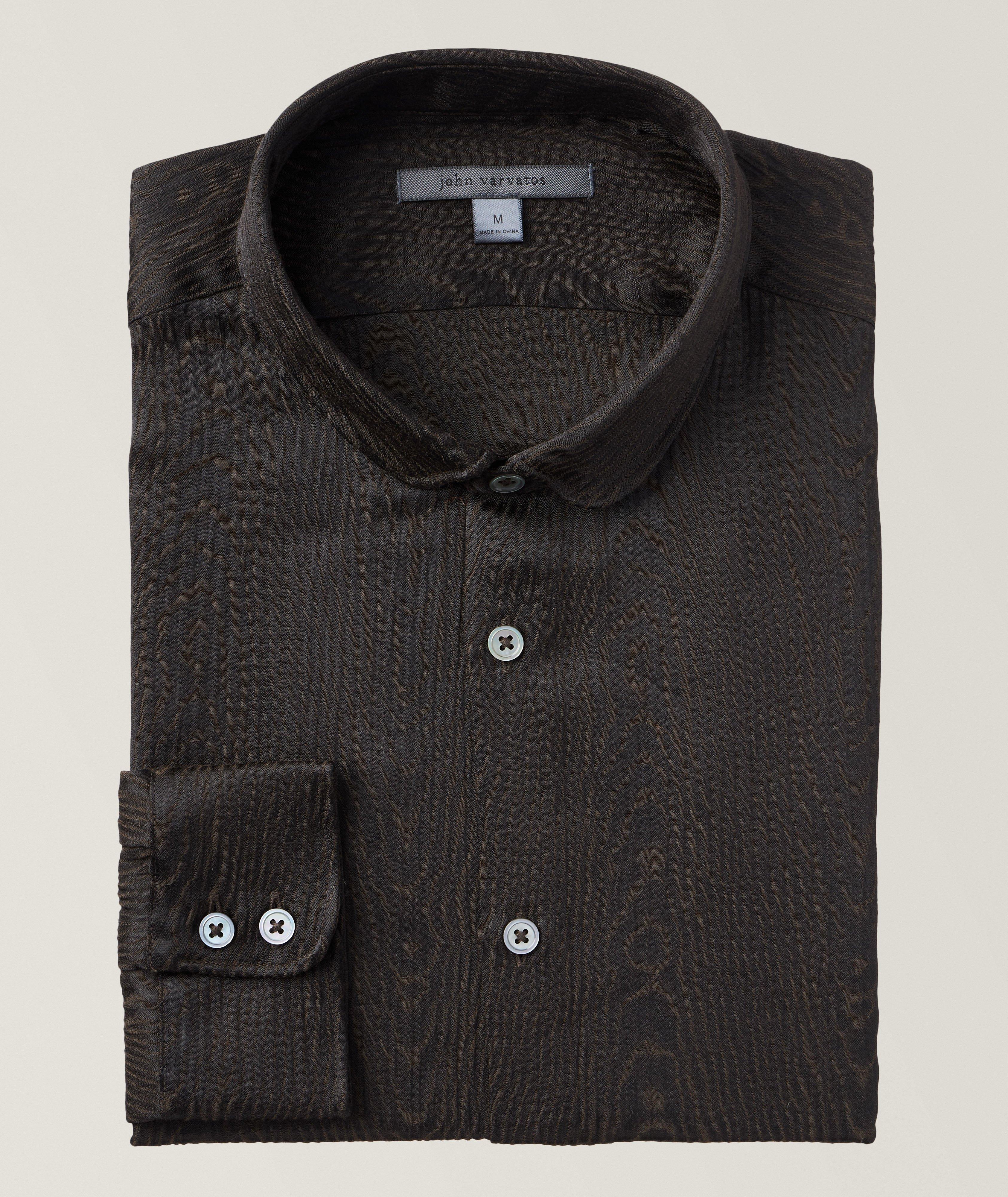Glossy Wood Textured Shirt image 0