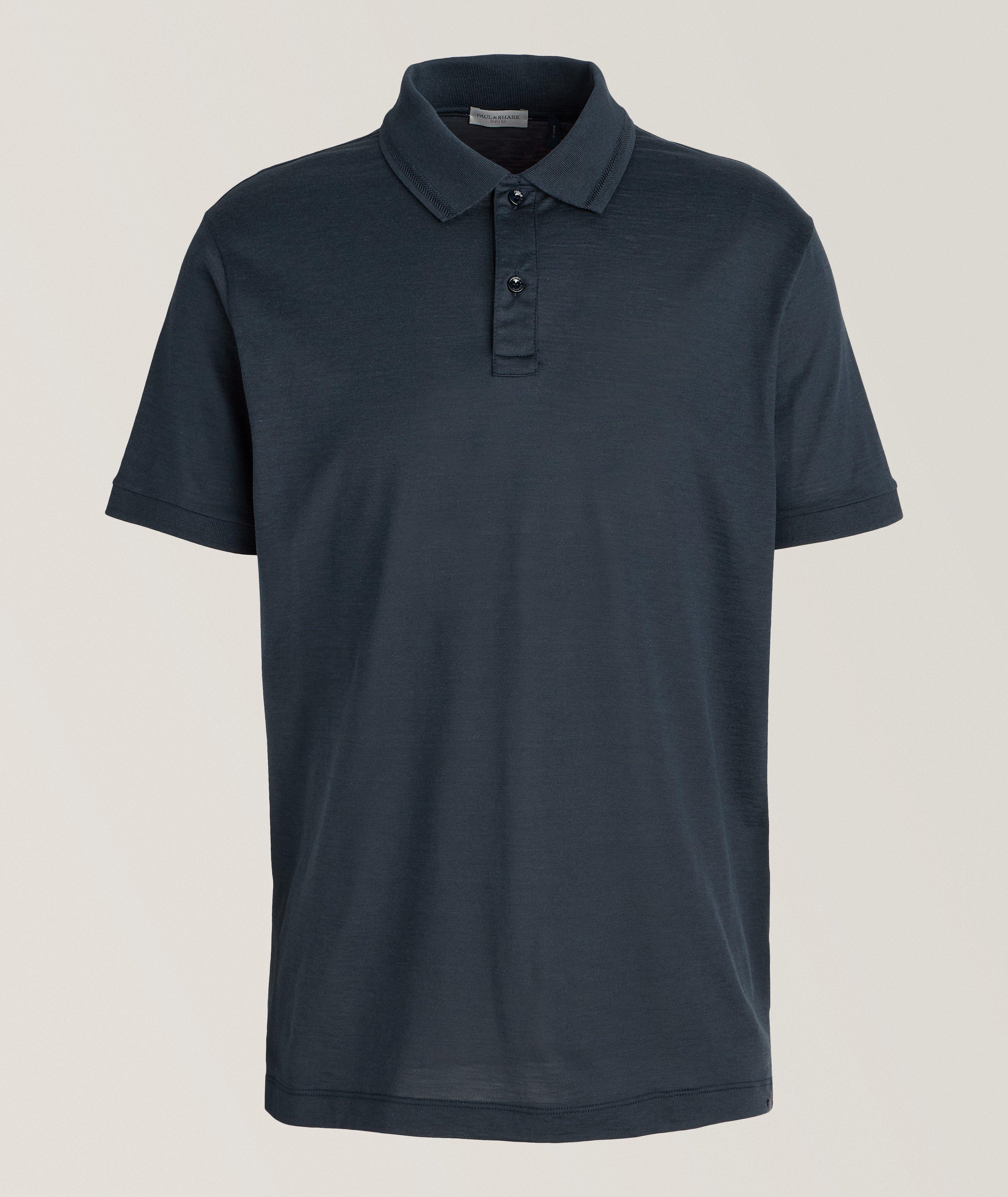 Riviera Collection Silk-Cotton Polo image 0