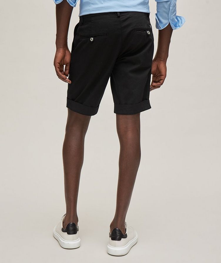 Solid Torino Stretch-Cotton Bermuda Shorts image 2