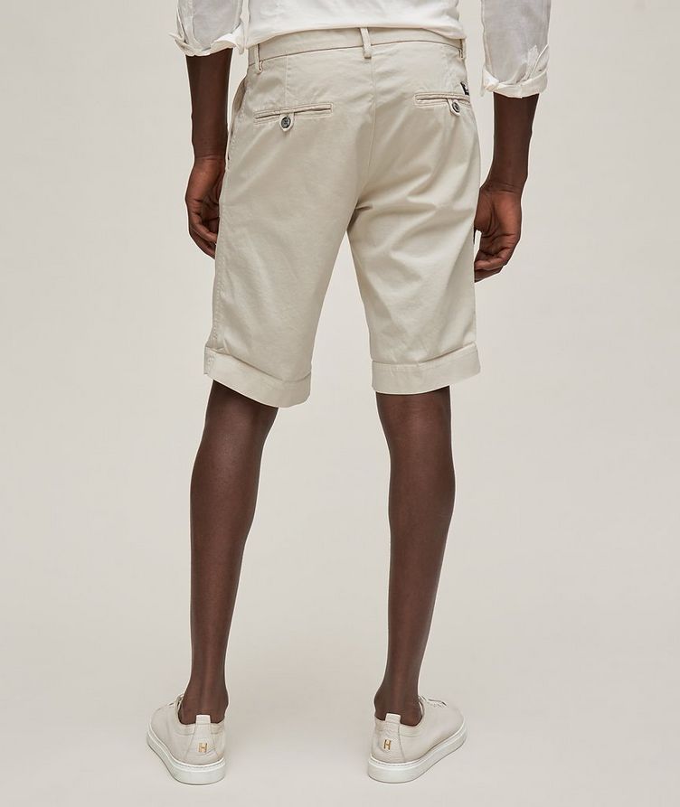 Solid Torino Stretch-Cotton Bermuda Shorts image 2