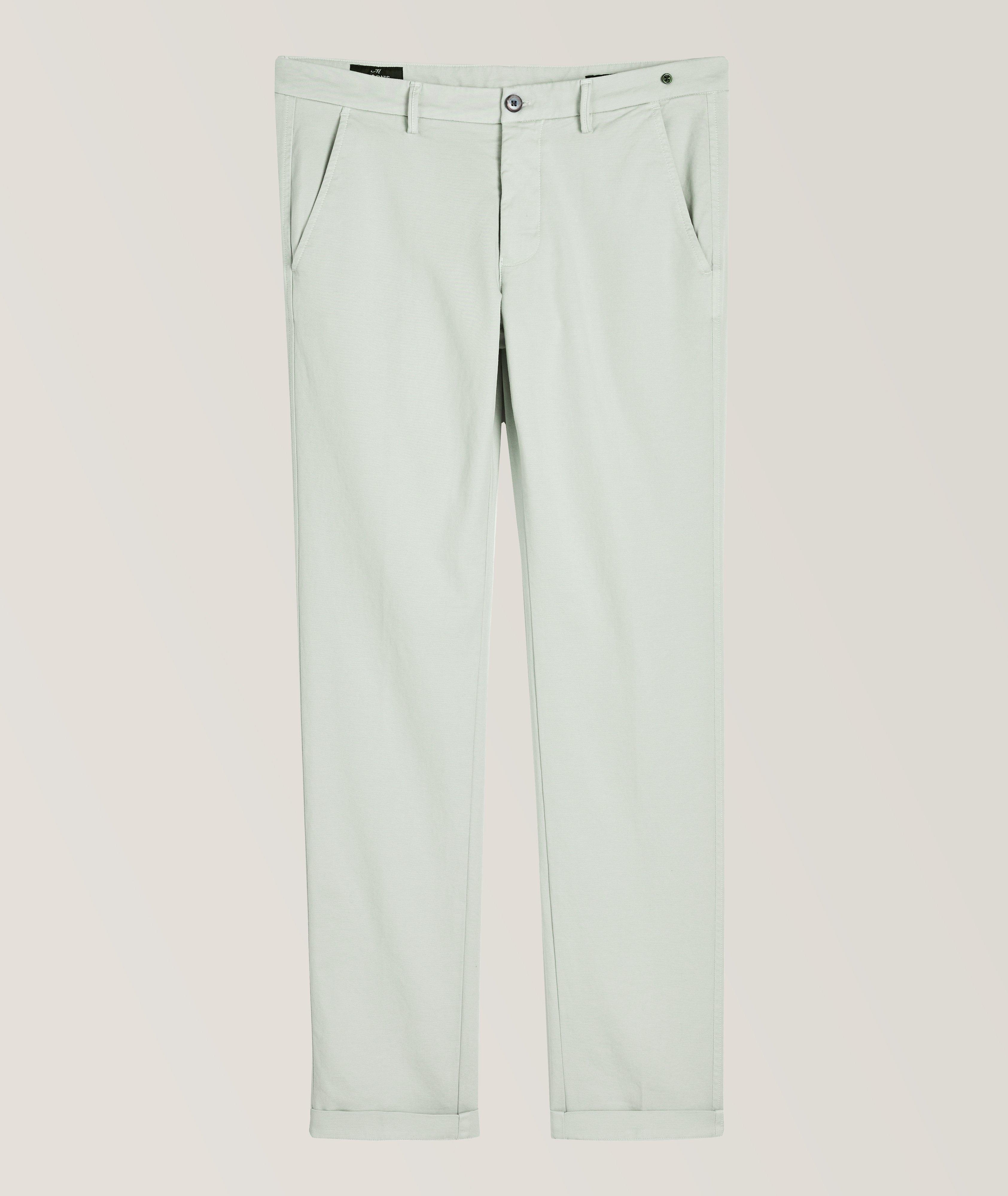 Jersey Stretch- Cotton Twill Chinos