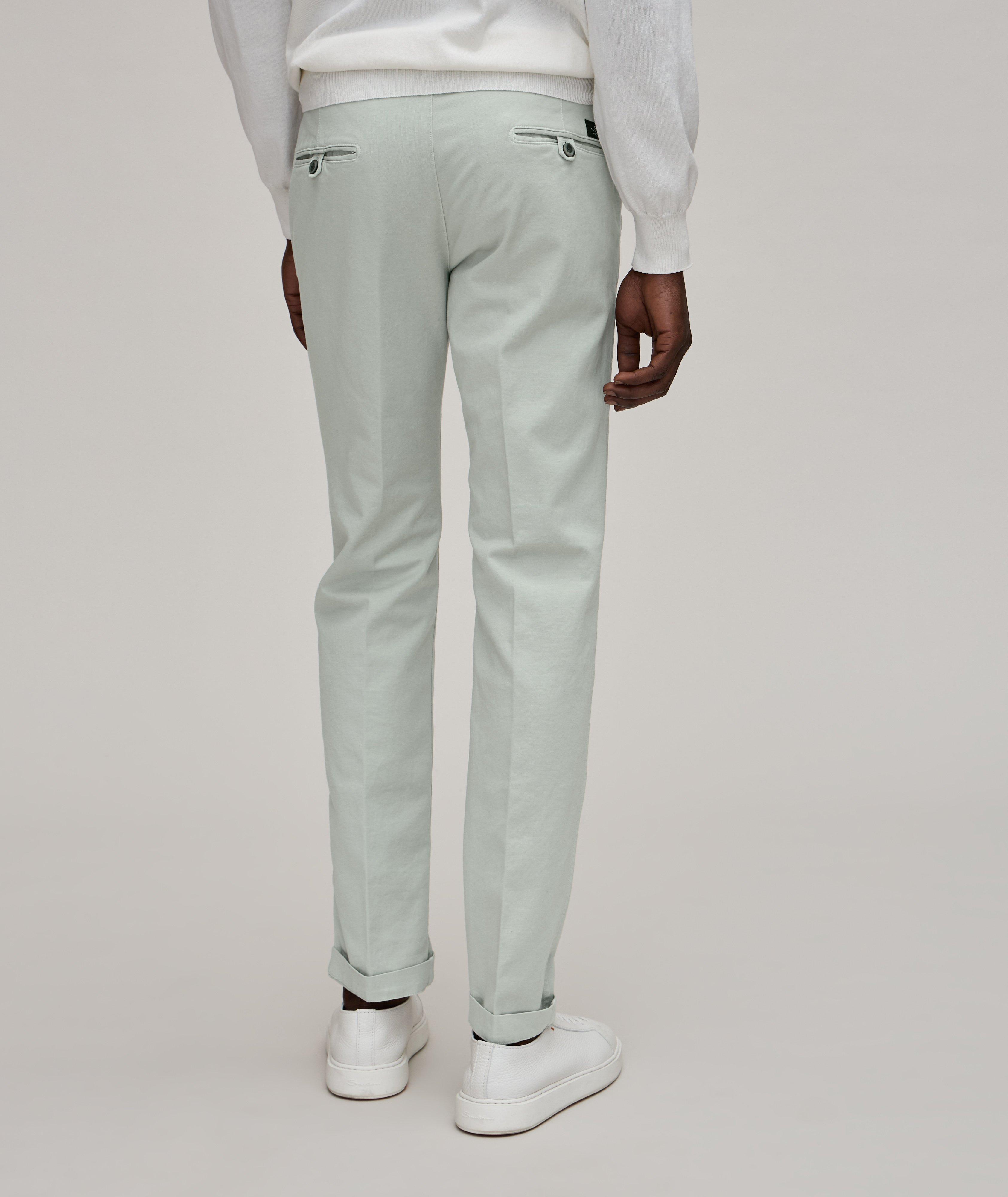 Jersey Stretch- Cotton Twill Chinos image 3