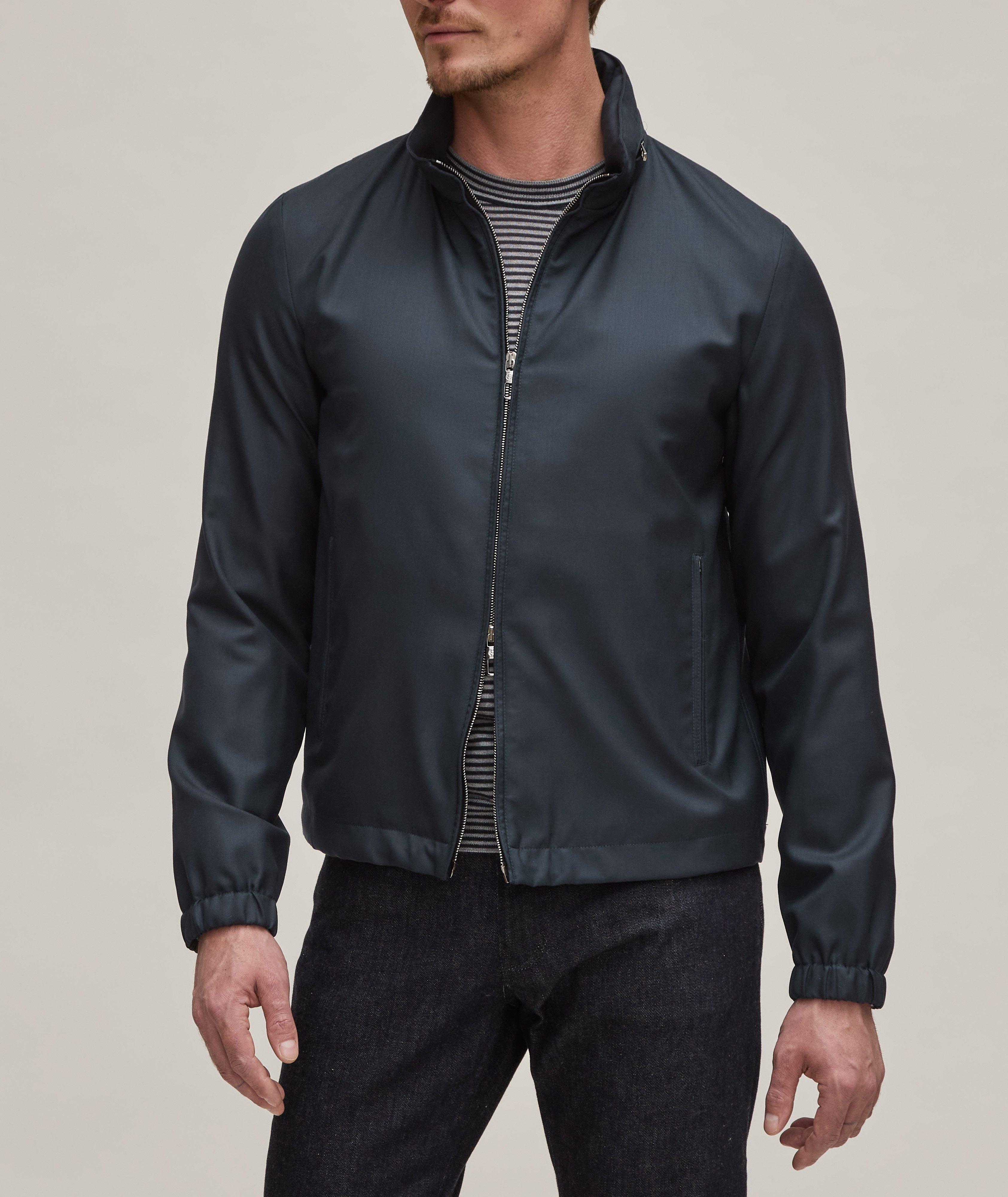 Icon Collection Cashmere-Silk Water-Repellant Blouson image 1