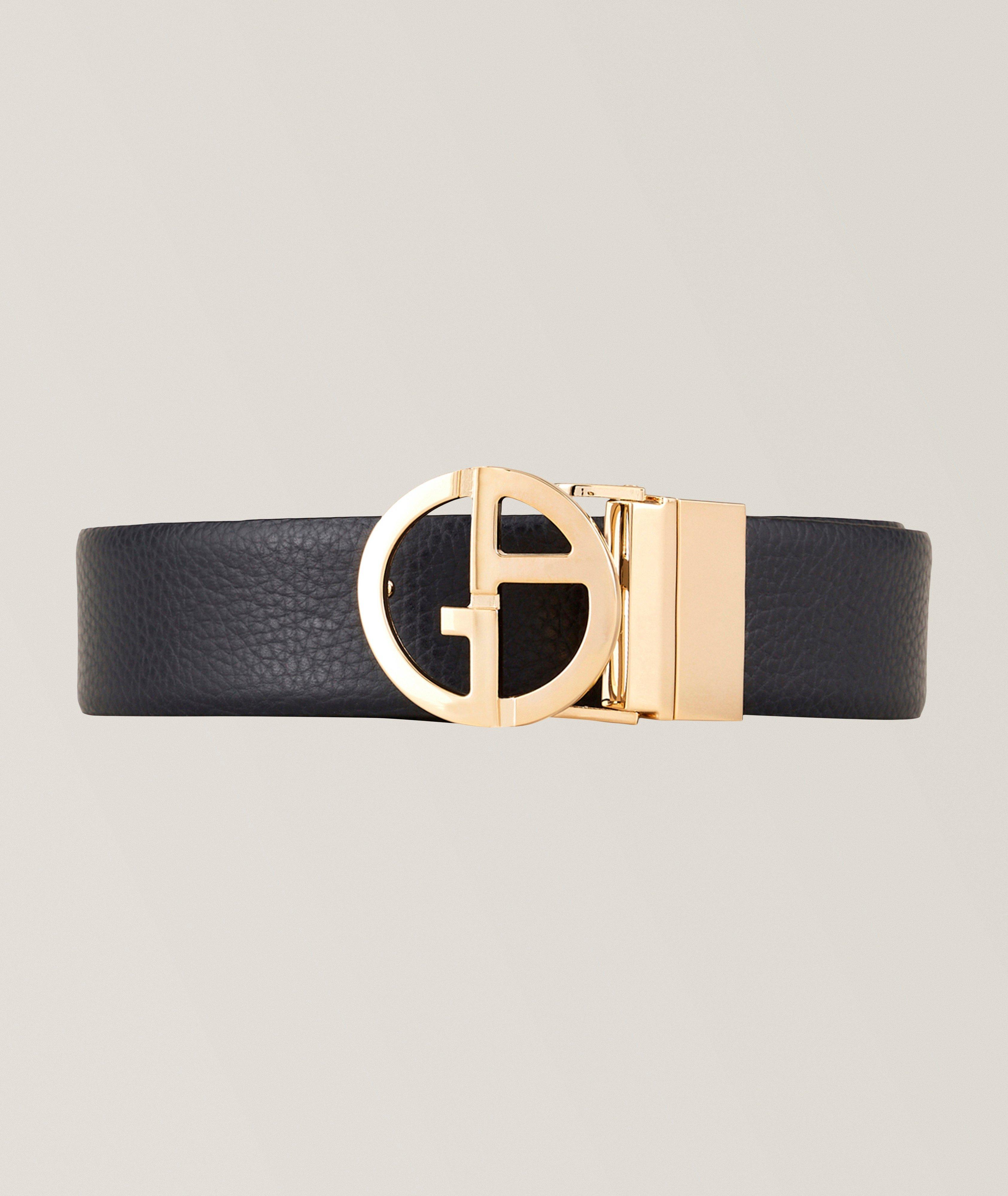 Giorgio Armani Reversible Leather Belt