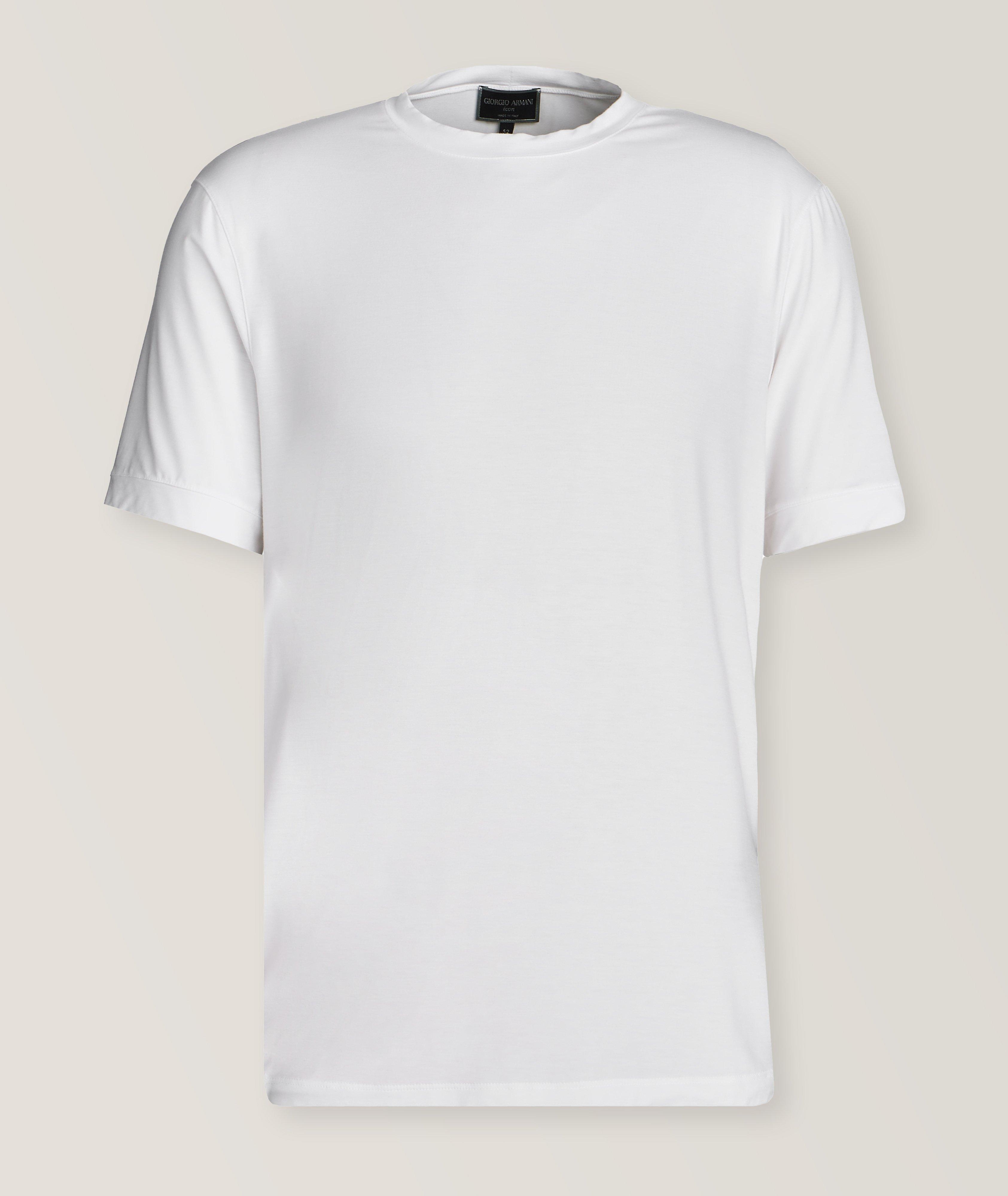 T-shirt en jersey extensible image 0