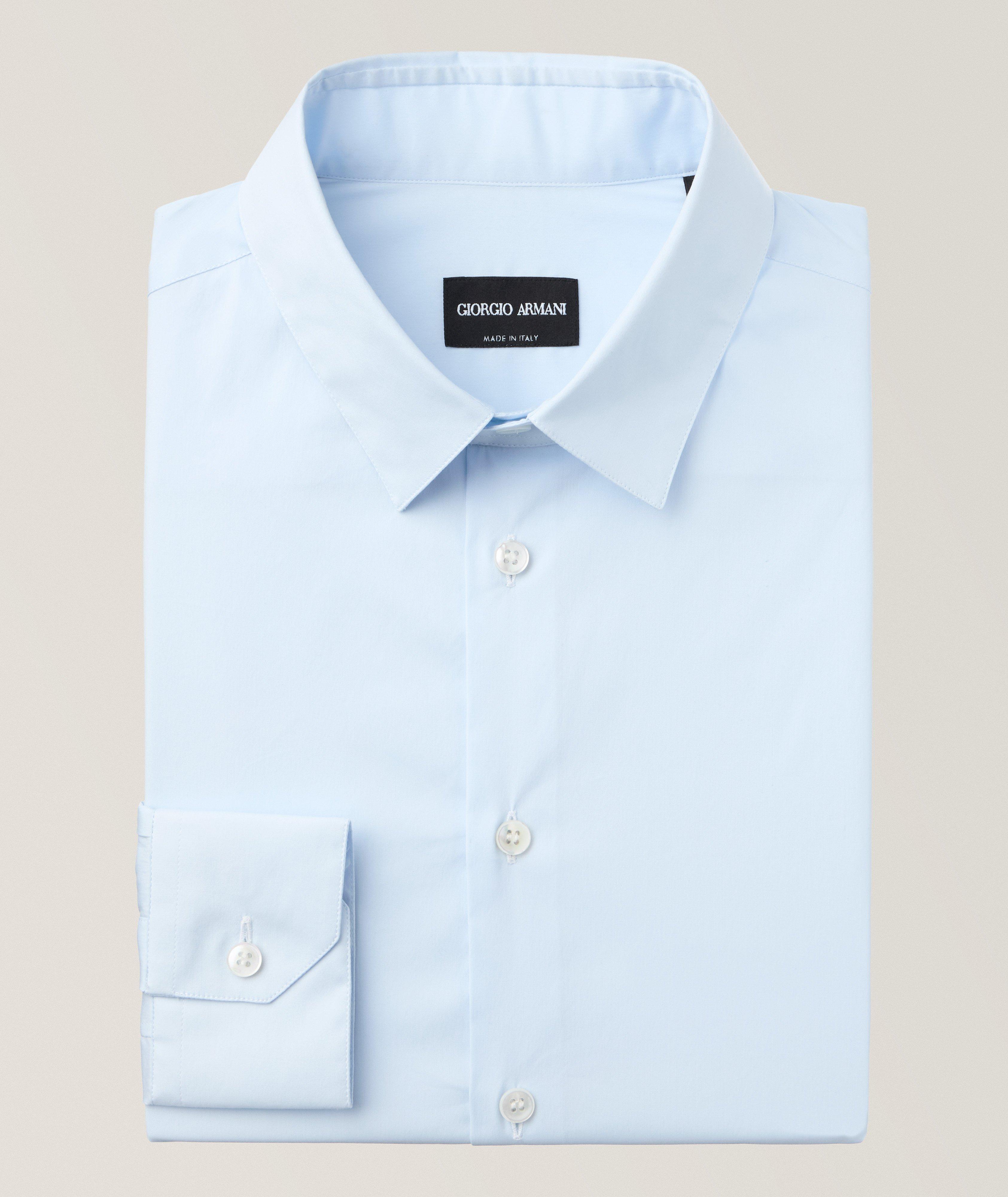 Stretch-Cotton Blend Dress Shirt  image 0