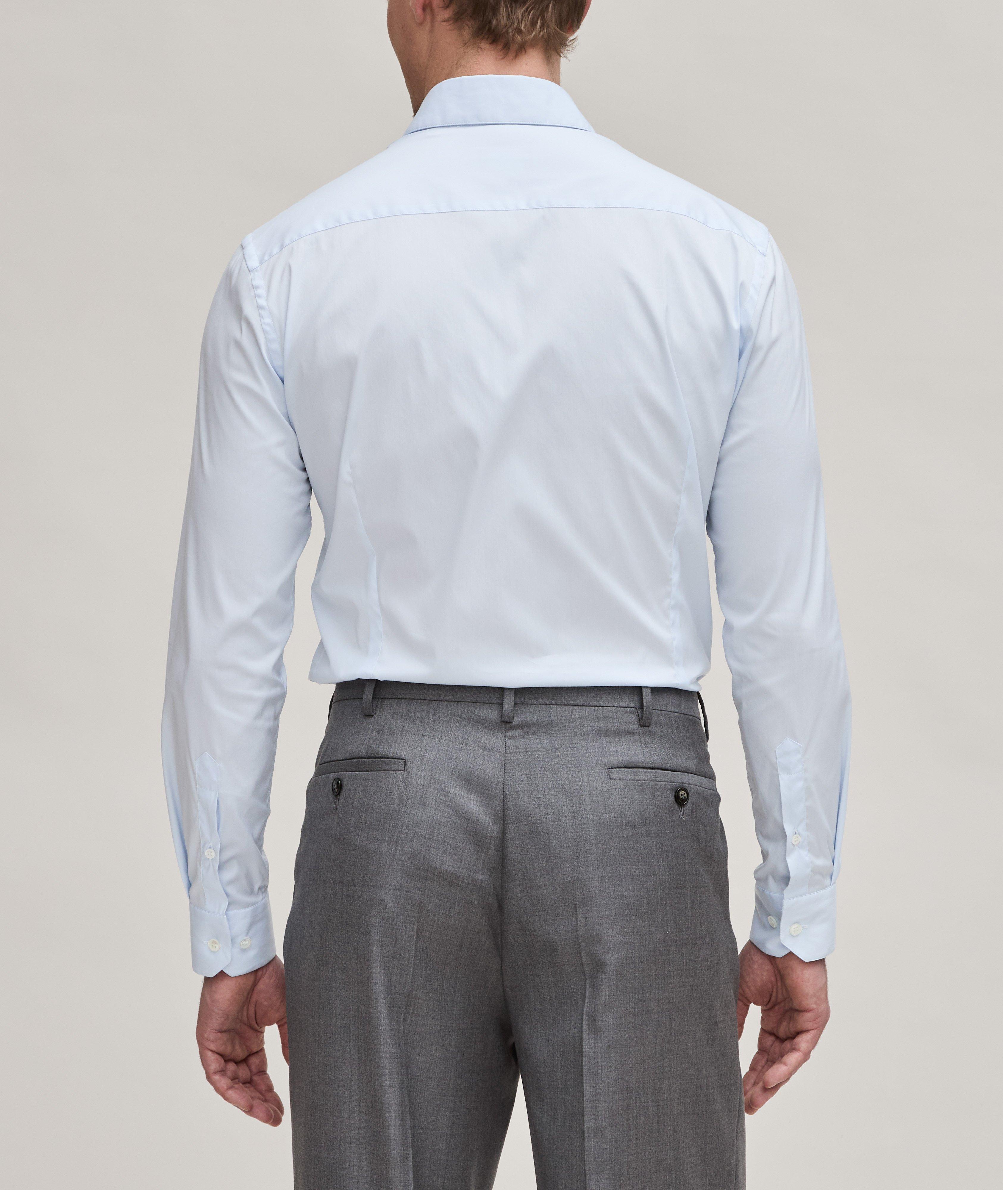 Stretch-Cotton Blend Dress Shirt  image 5