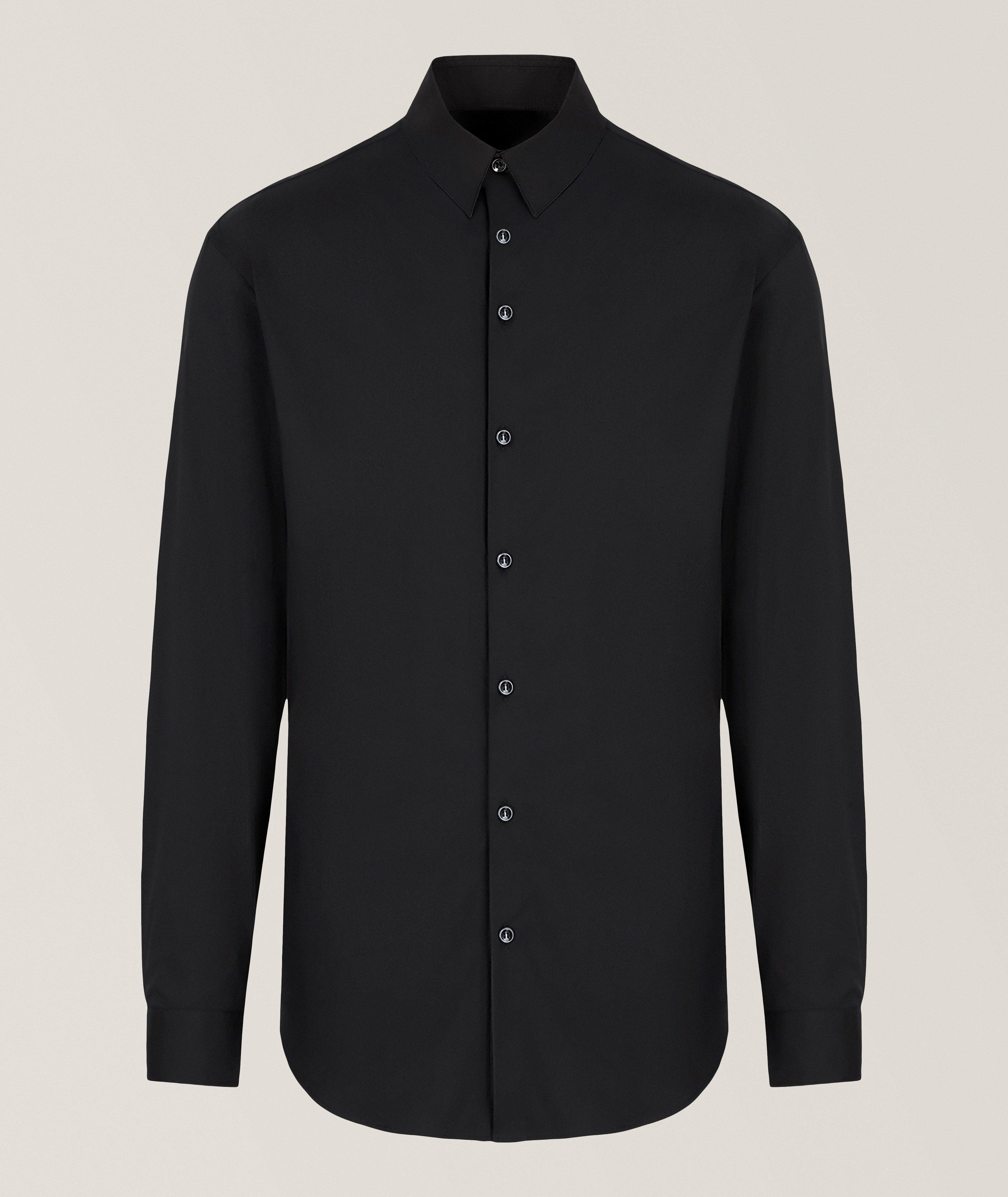 Giorgio Armani Stretch-Cotton Dress Shirt