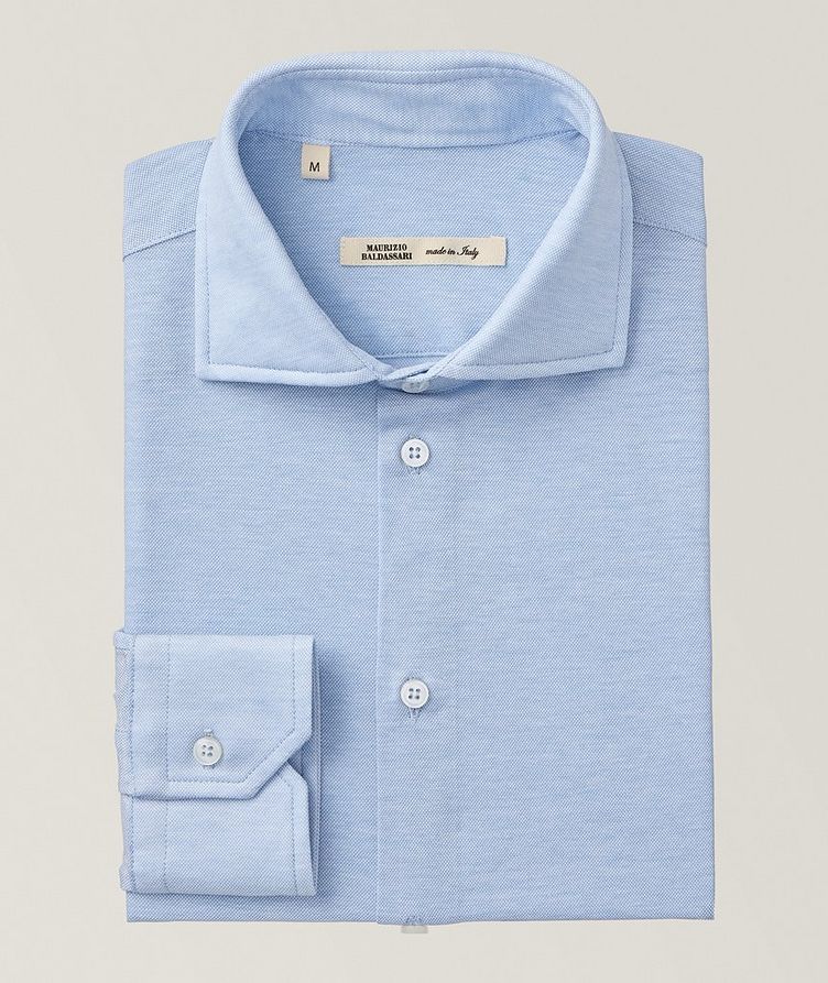 Textured Jersey Cotton Sport Shirt image 0