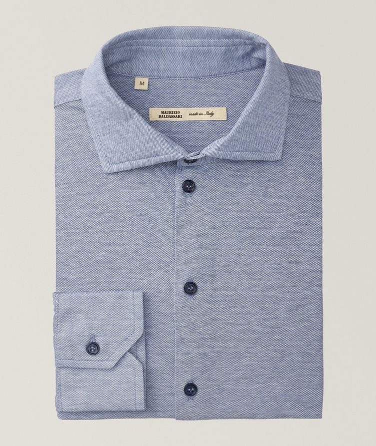 Textured Jersey Cotton Sport Shirt image 0