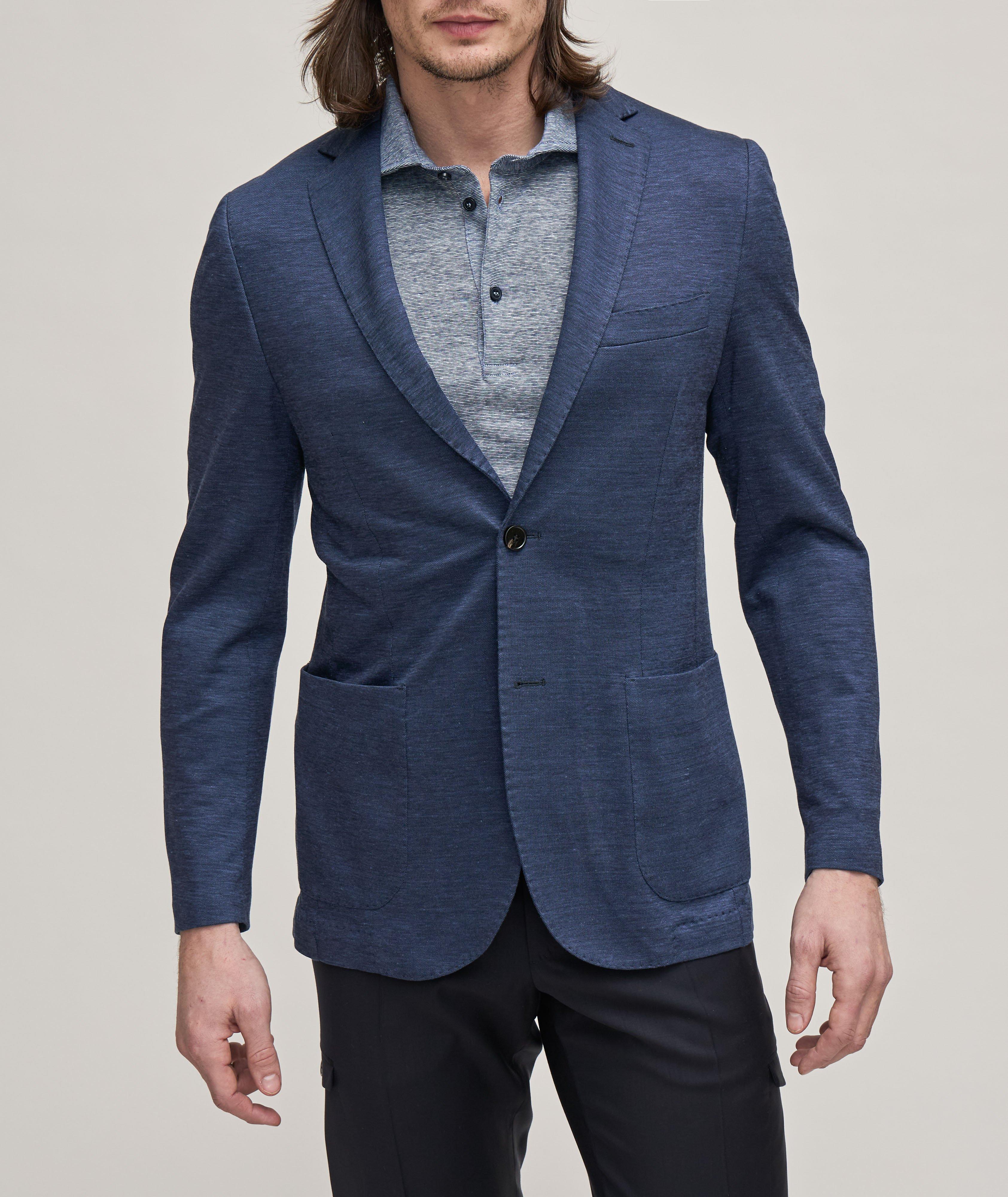 Virgin Wool, Linen & Silk Sport Jacket image 1