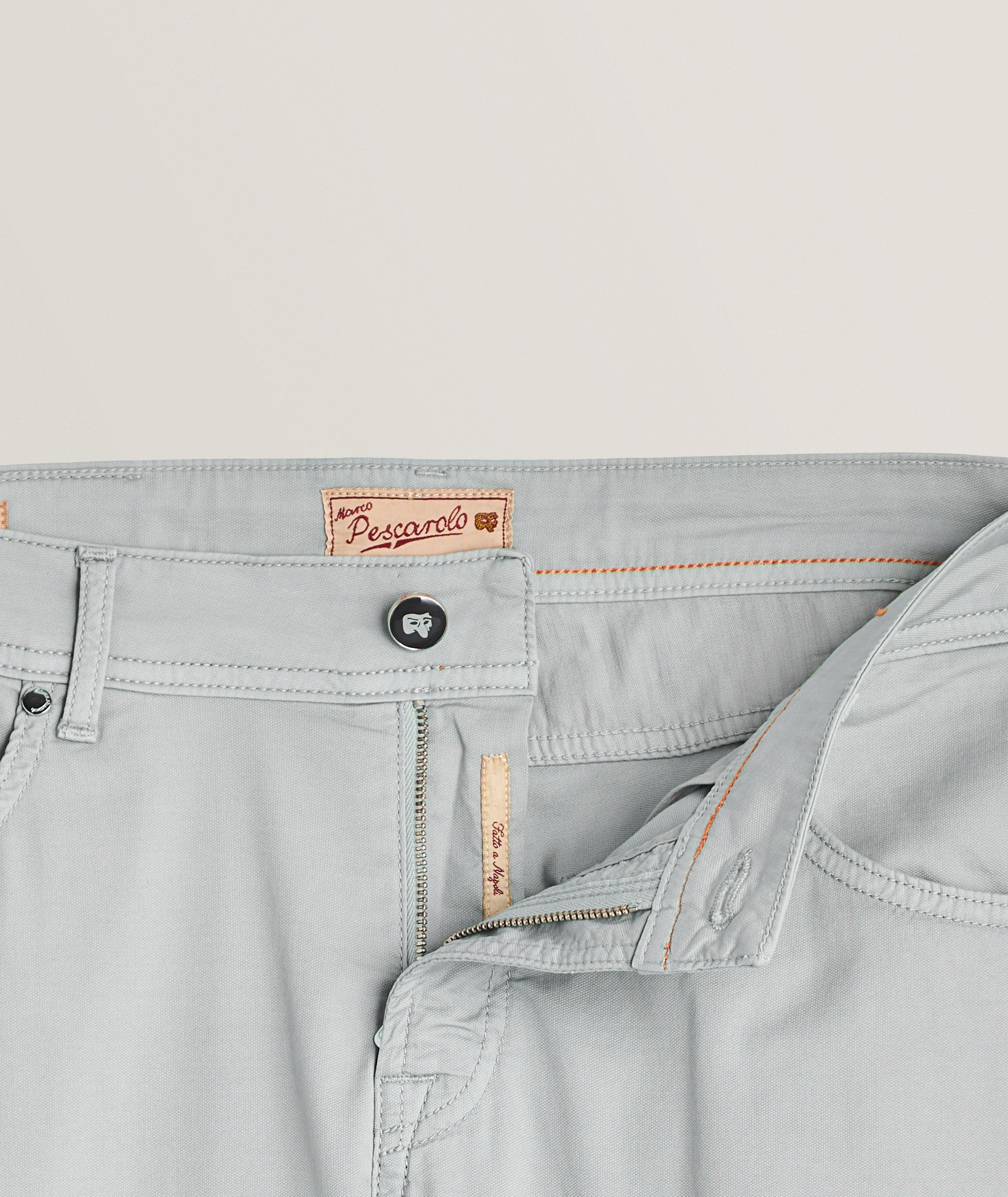 5-Pocket Style Cotton-Blend Pants