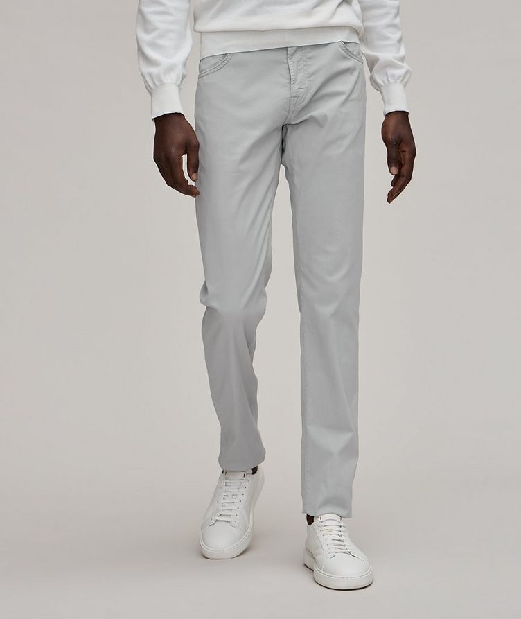 5-Pocket Style Cotton-Blend Pants image 2