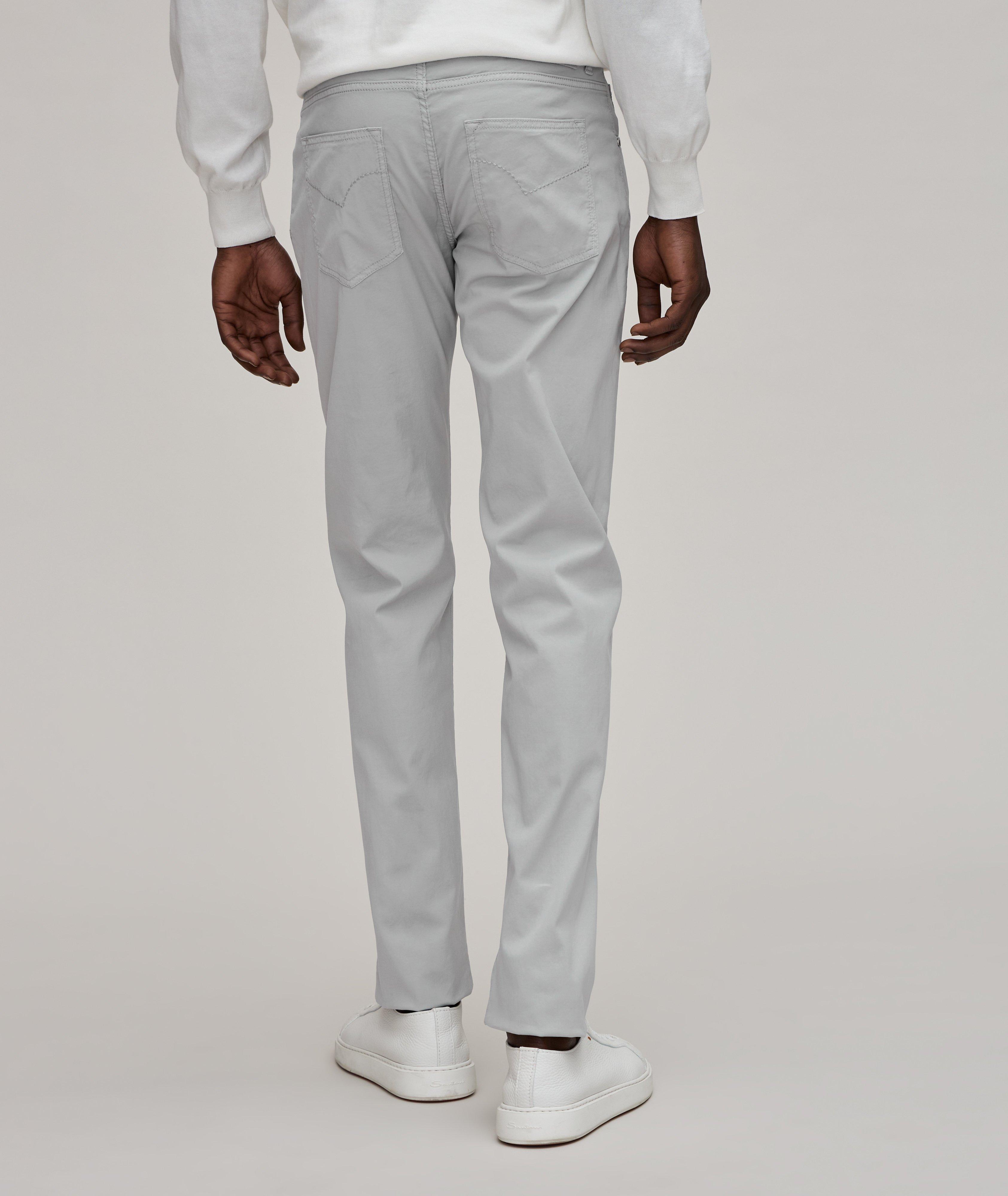 5-Pocket Style Cotton-Blend Pants image 3