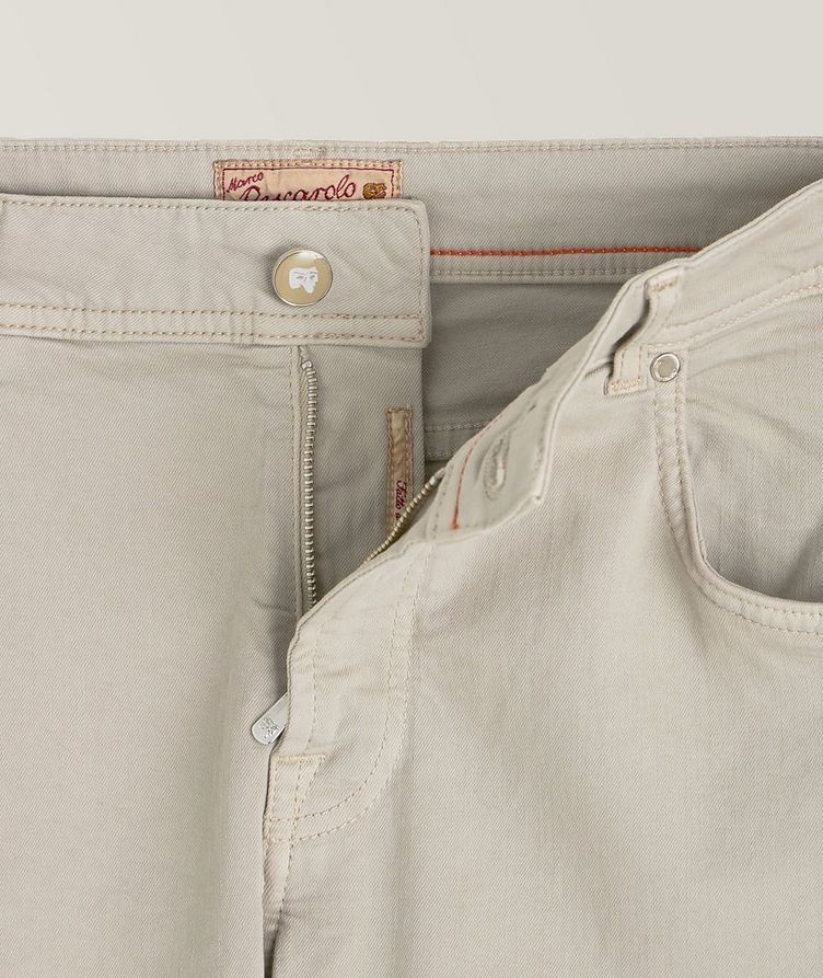 5-Pocket Style Washed Stretch-Cotton Pants image 1