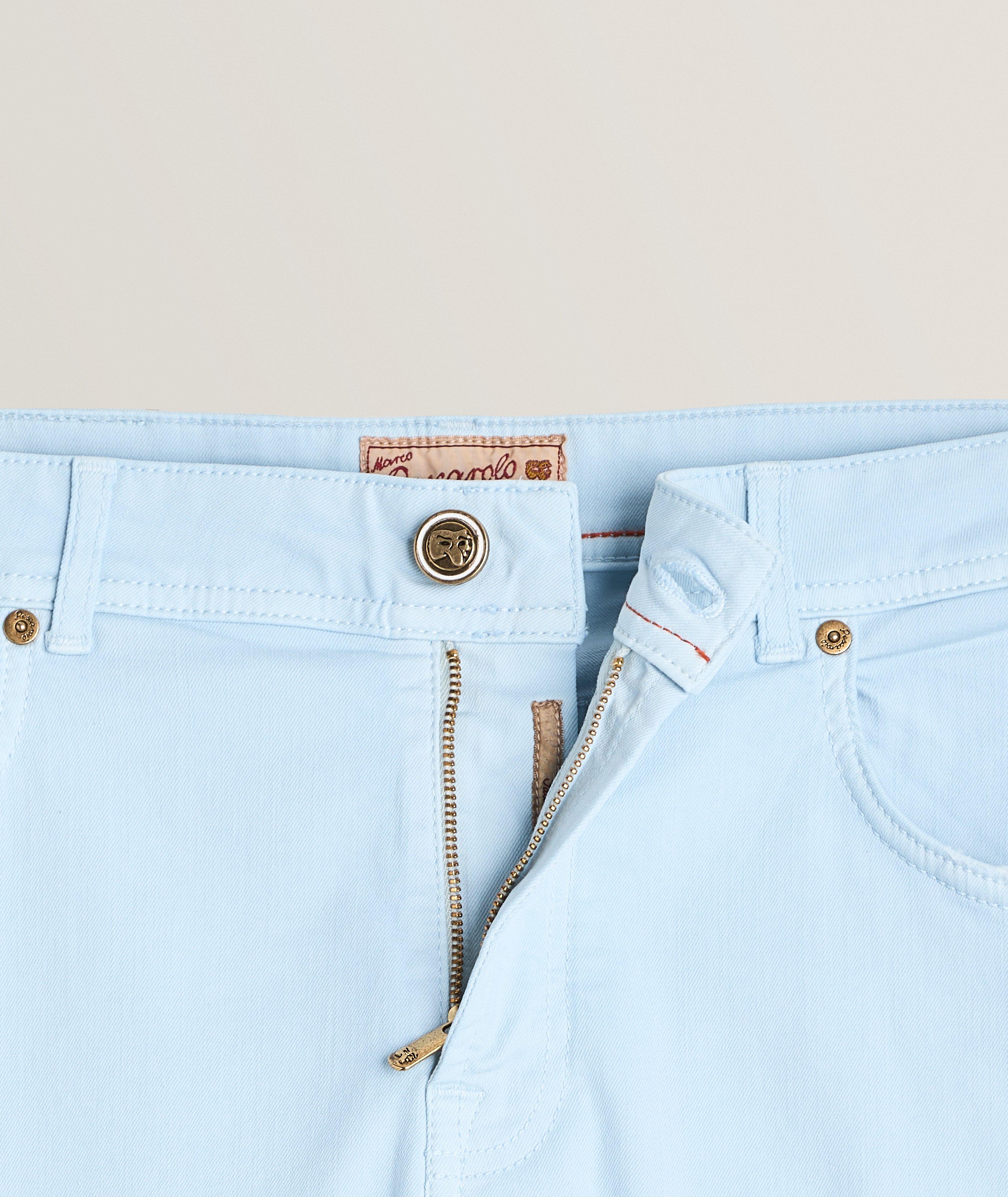 5-Pocket Style Stretch-Cotton Jeans  image 1