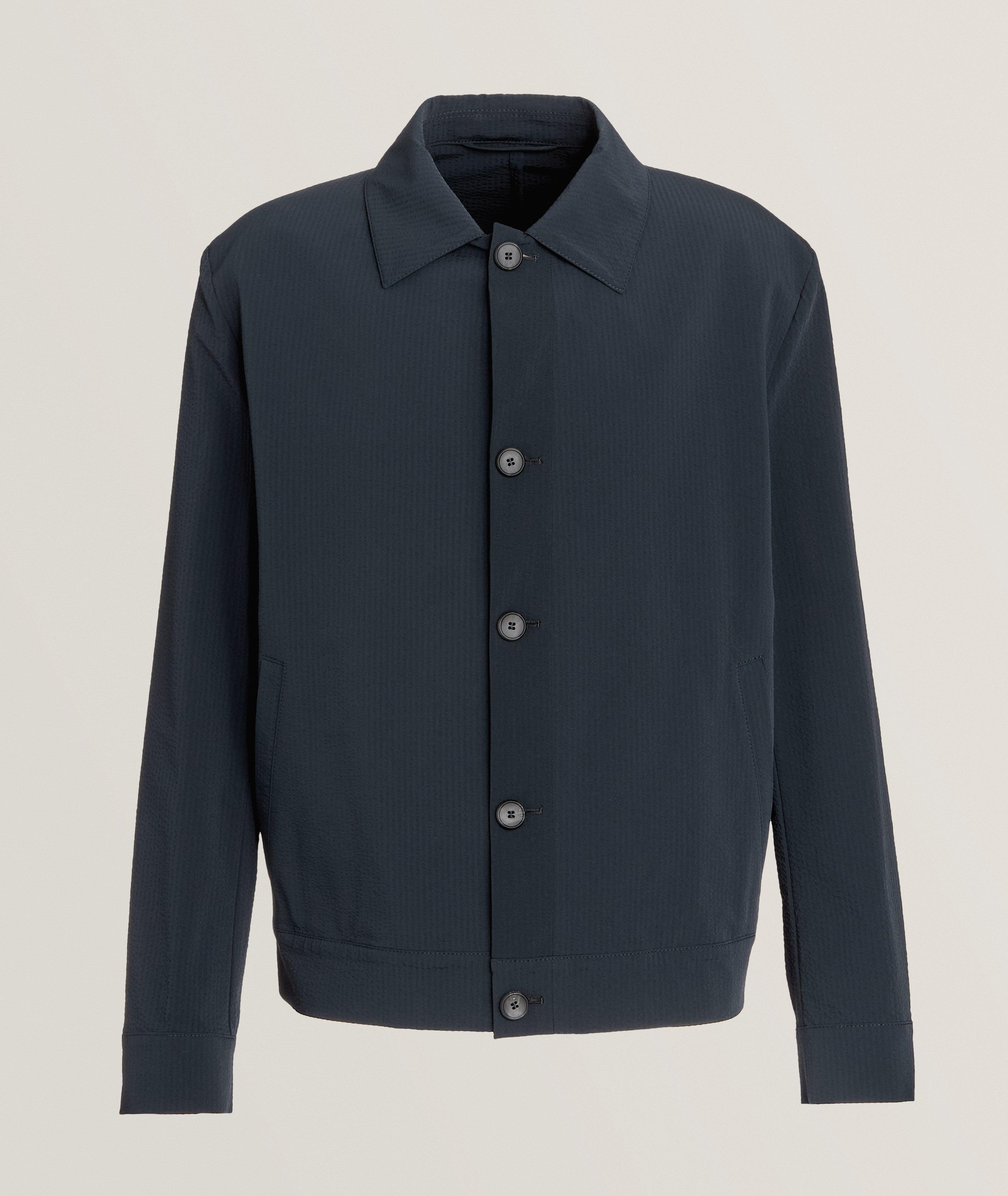 Seersucker Overshirt image 0