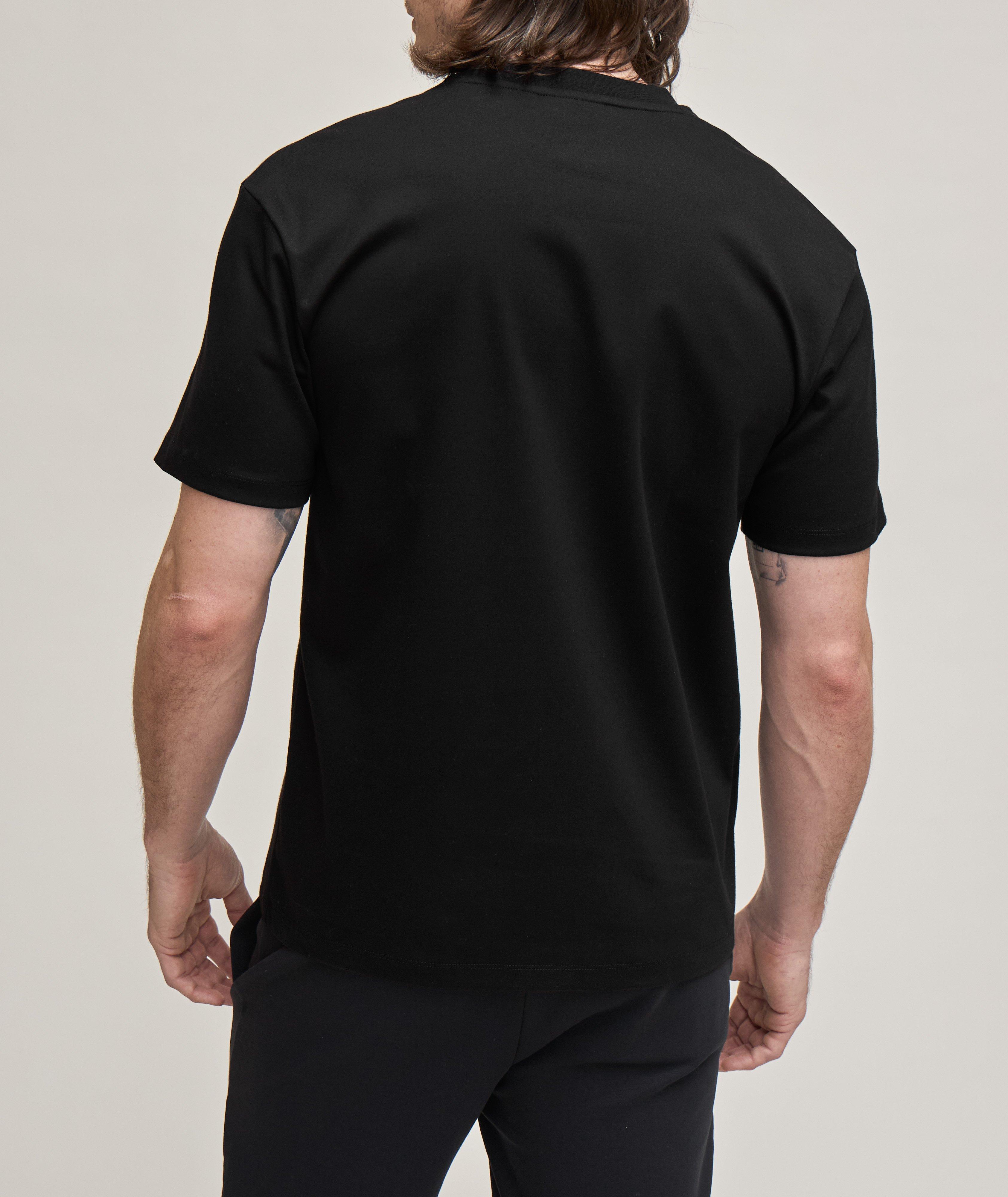T-shirt en tricot interlock avec logo image 1