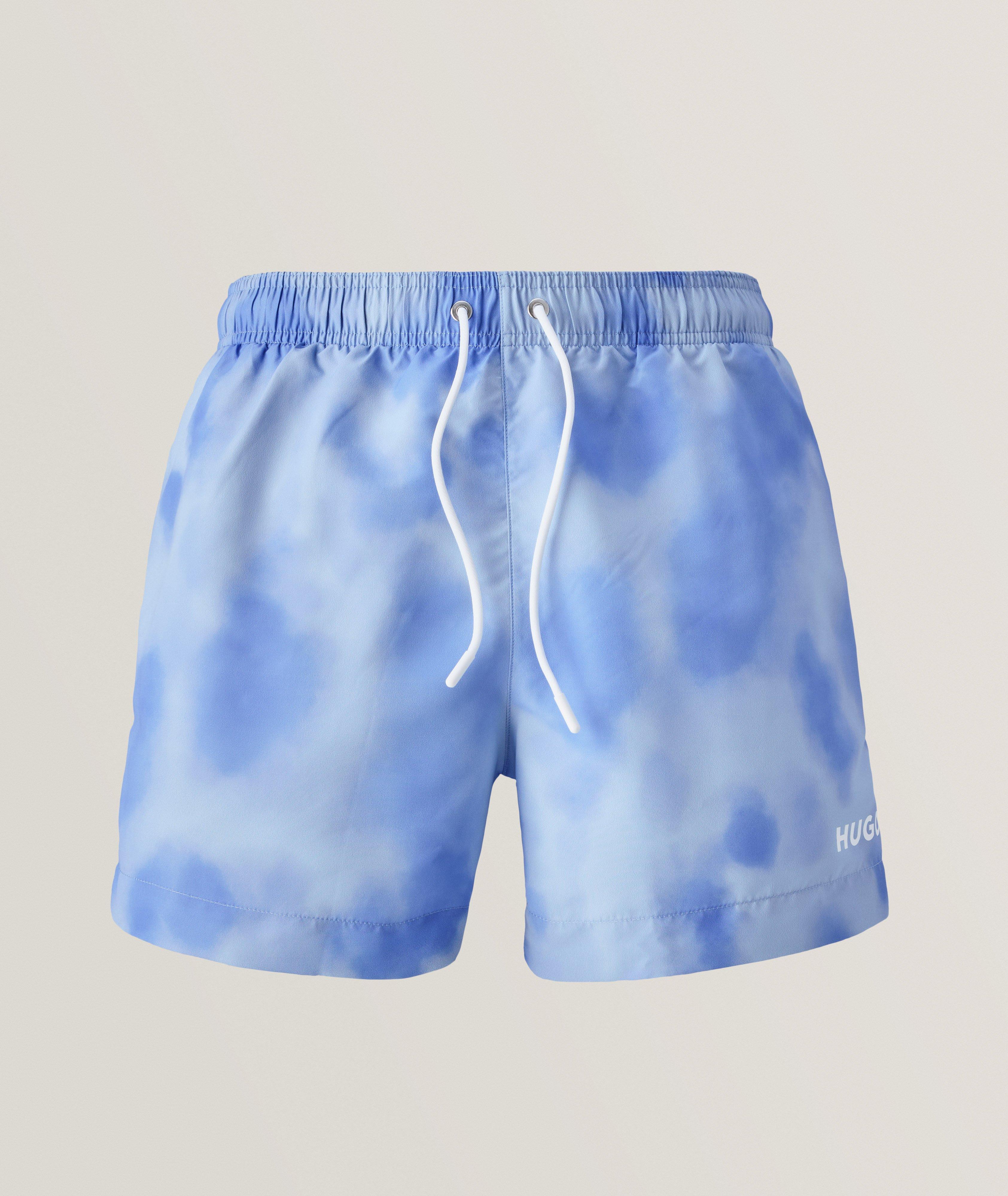 Short de bain teint par nouage image 0