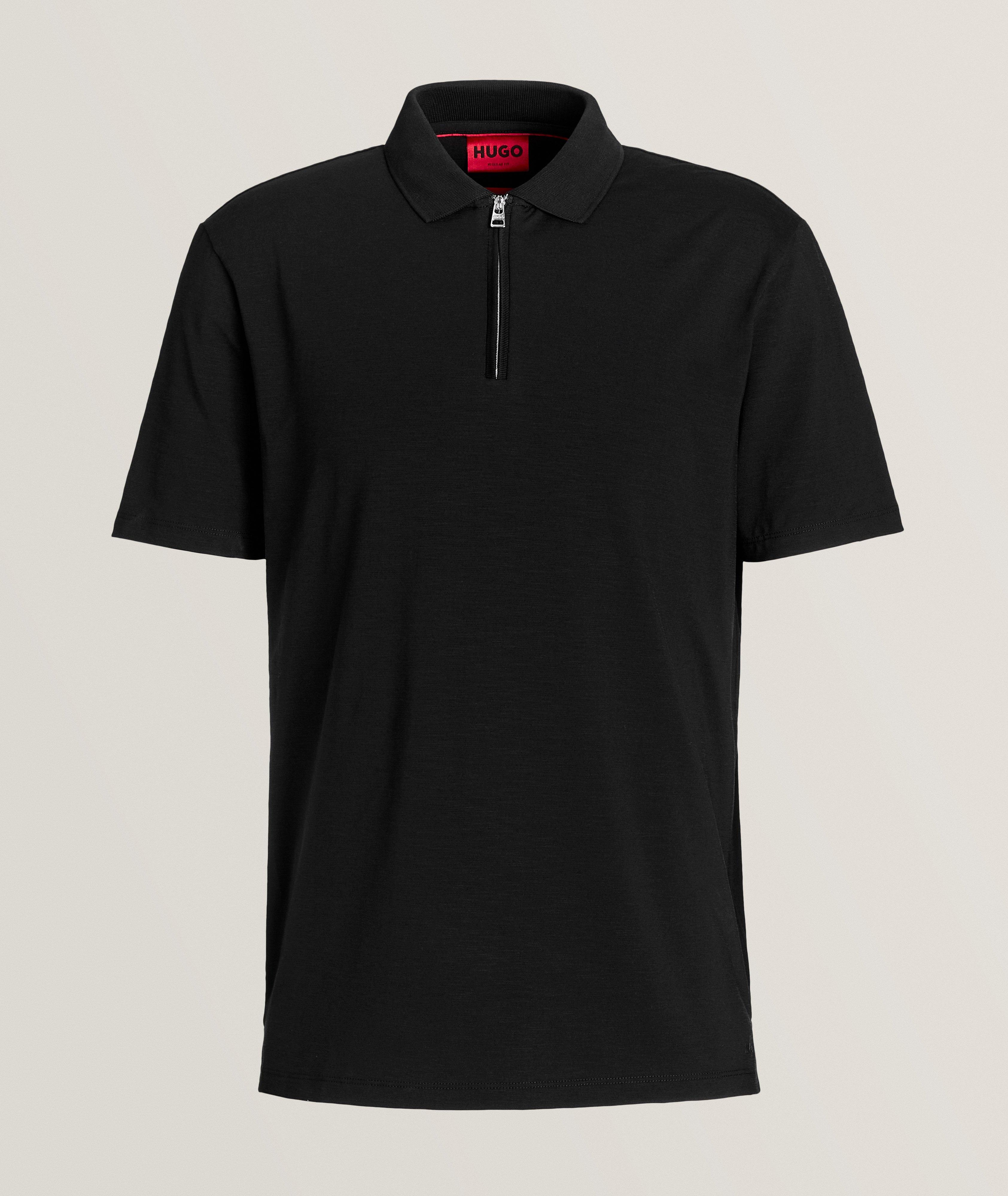 Dekok Stretch-Cotton Blend Polo