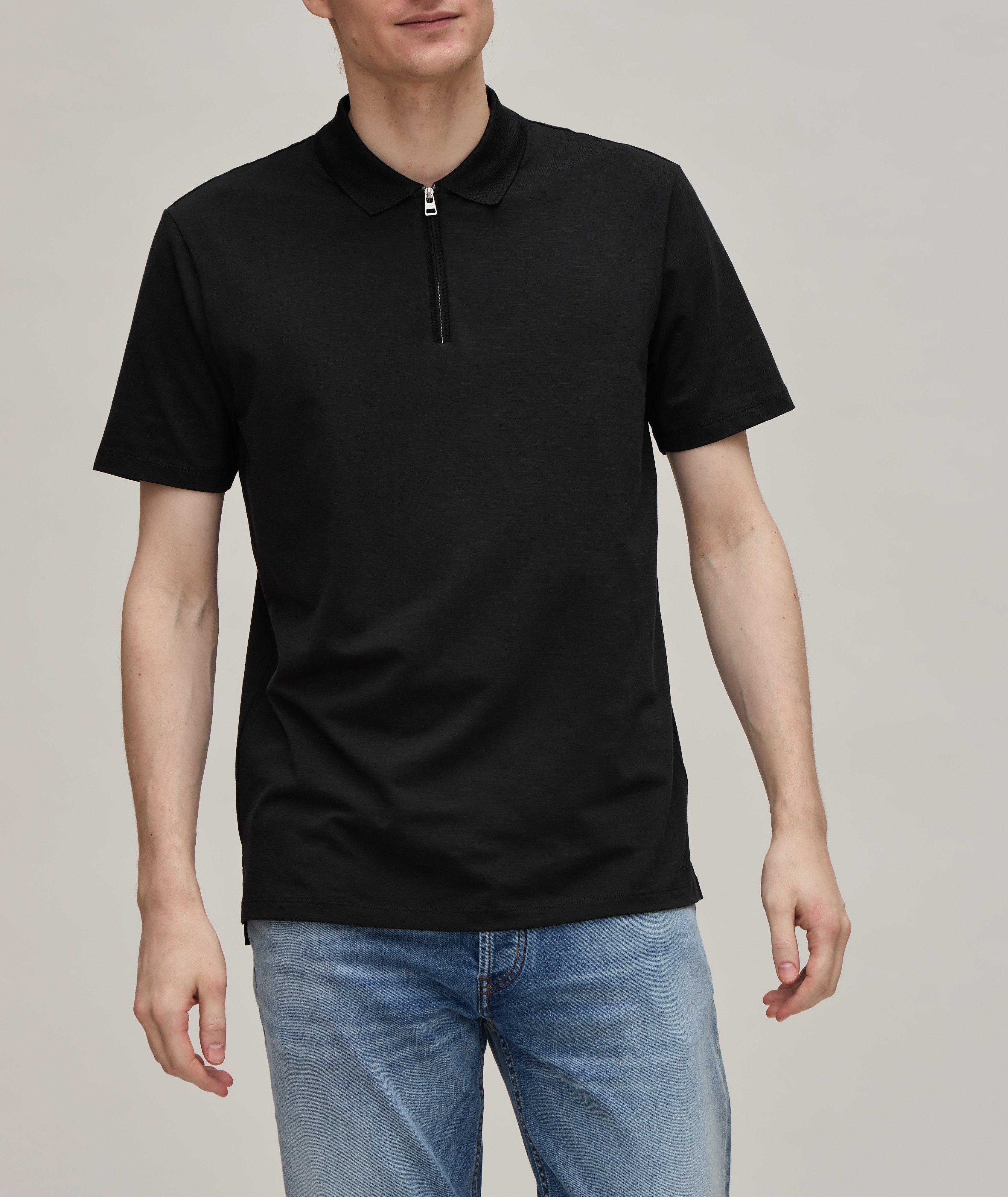 Dekok Stretch-Cotton Blend Polo image 1