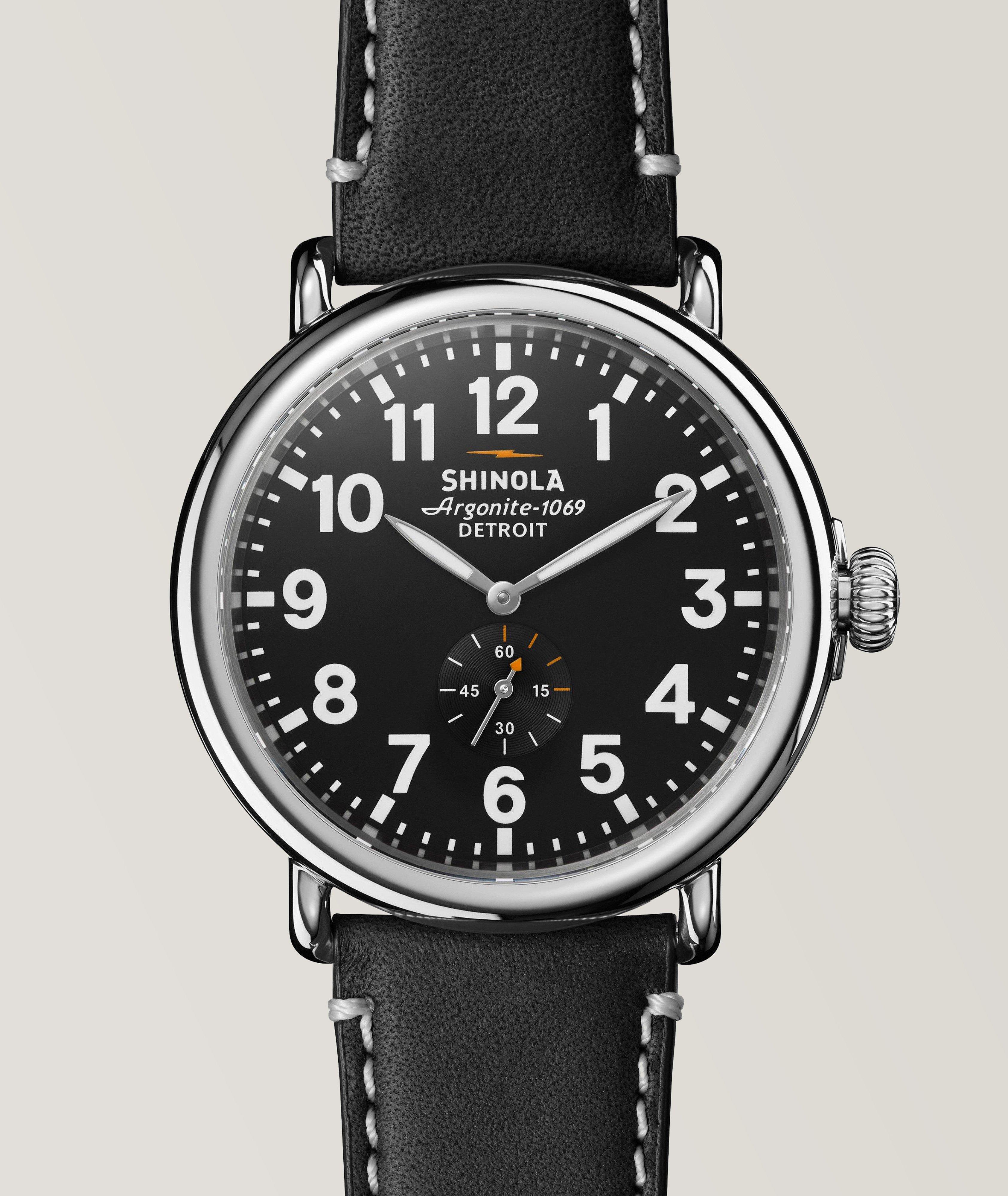 Runwell Leather Strap Watch image 1