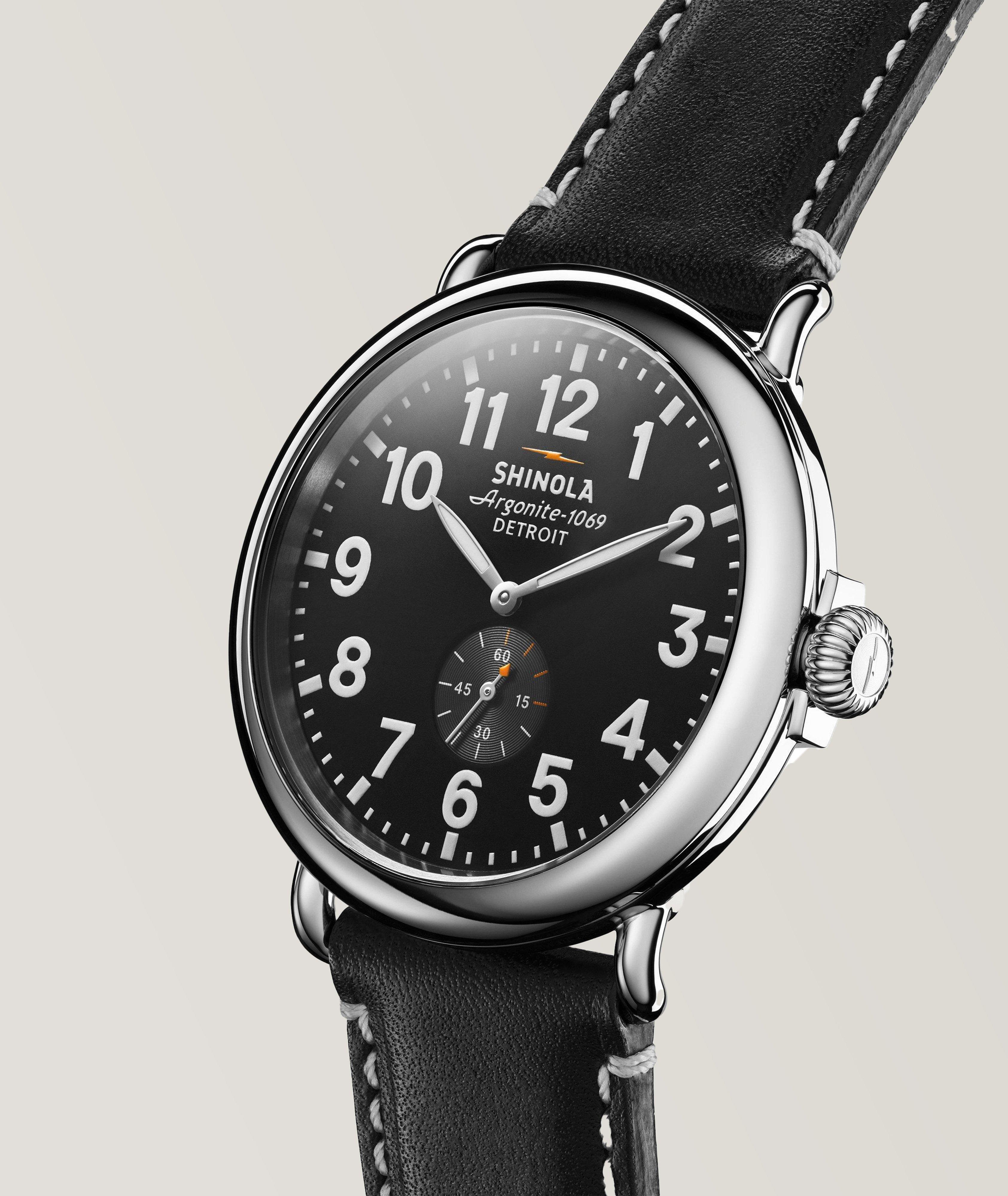 Runwell Leather Strap Watch image 2