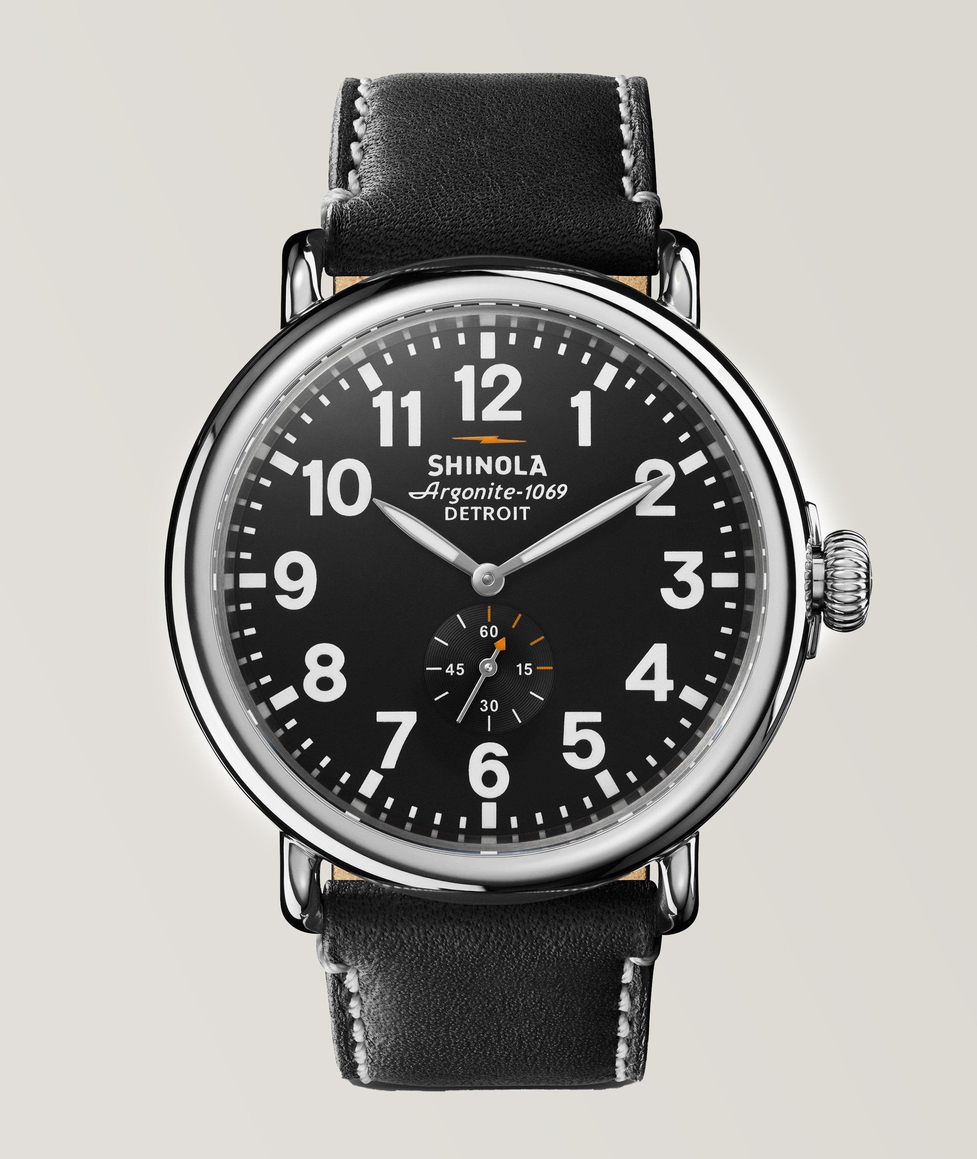 Runwell Leather Strap Watch image 0