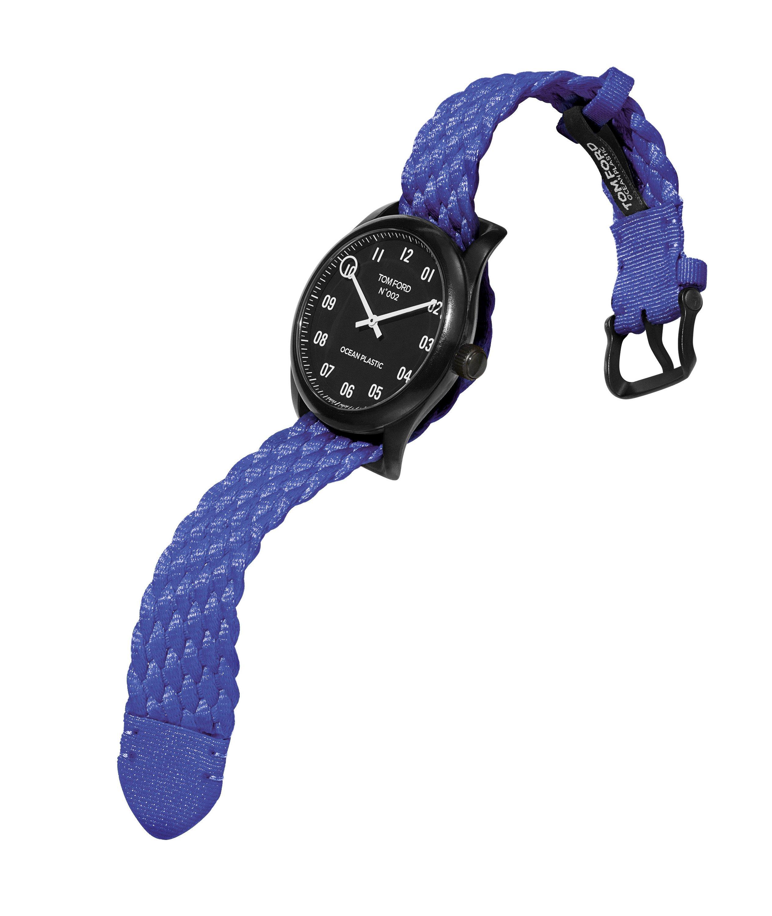 Ocean Plastic Braided Nylon Strap Watch  image 1