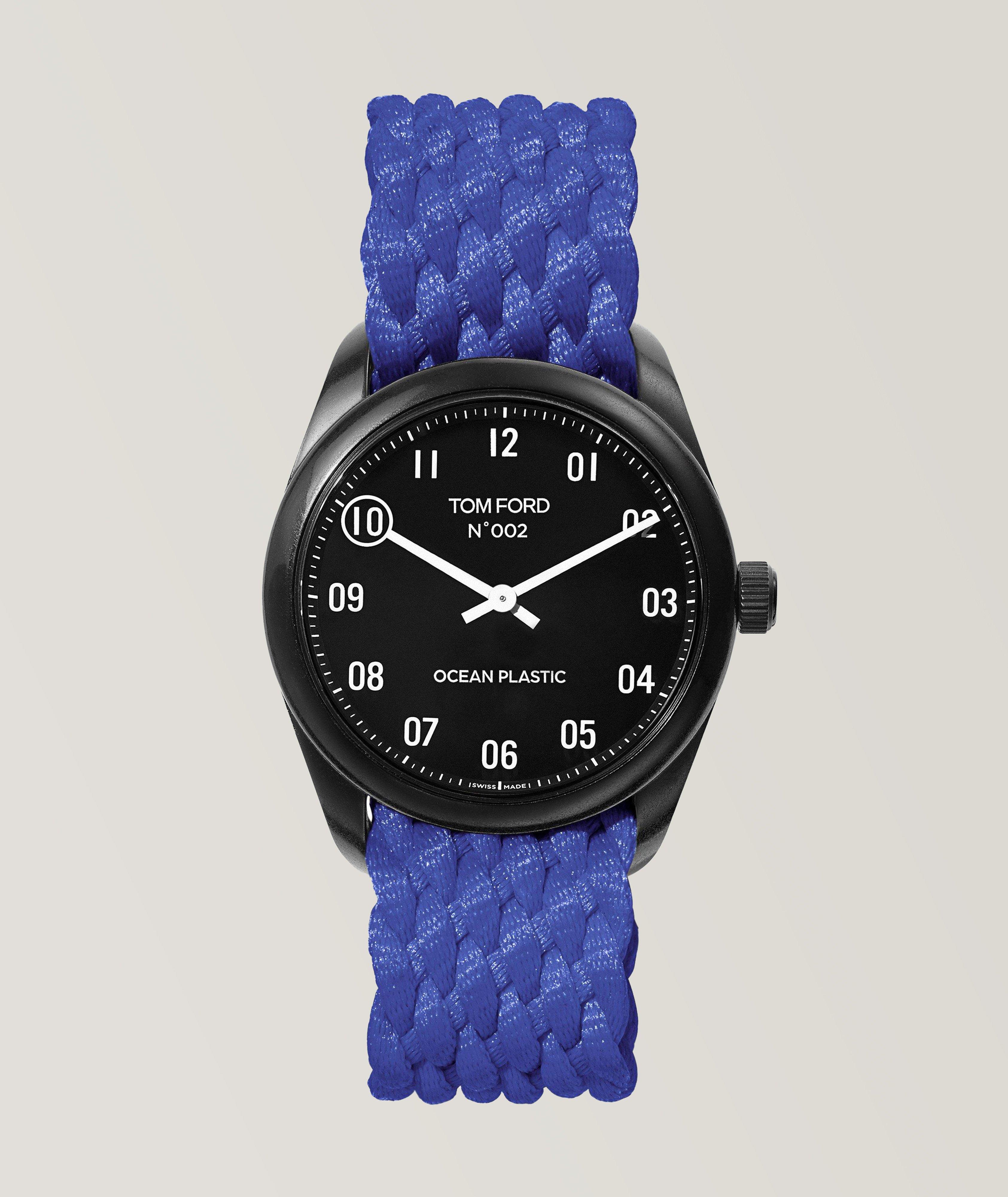 Ocean Plastic Braided Nylon Strap Watch  image 0