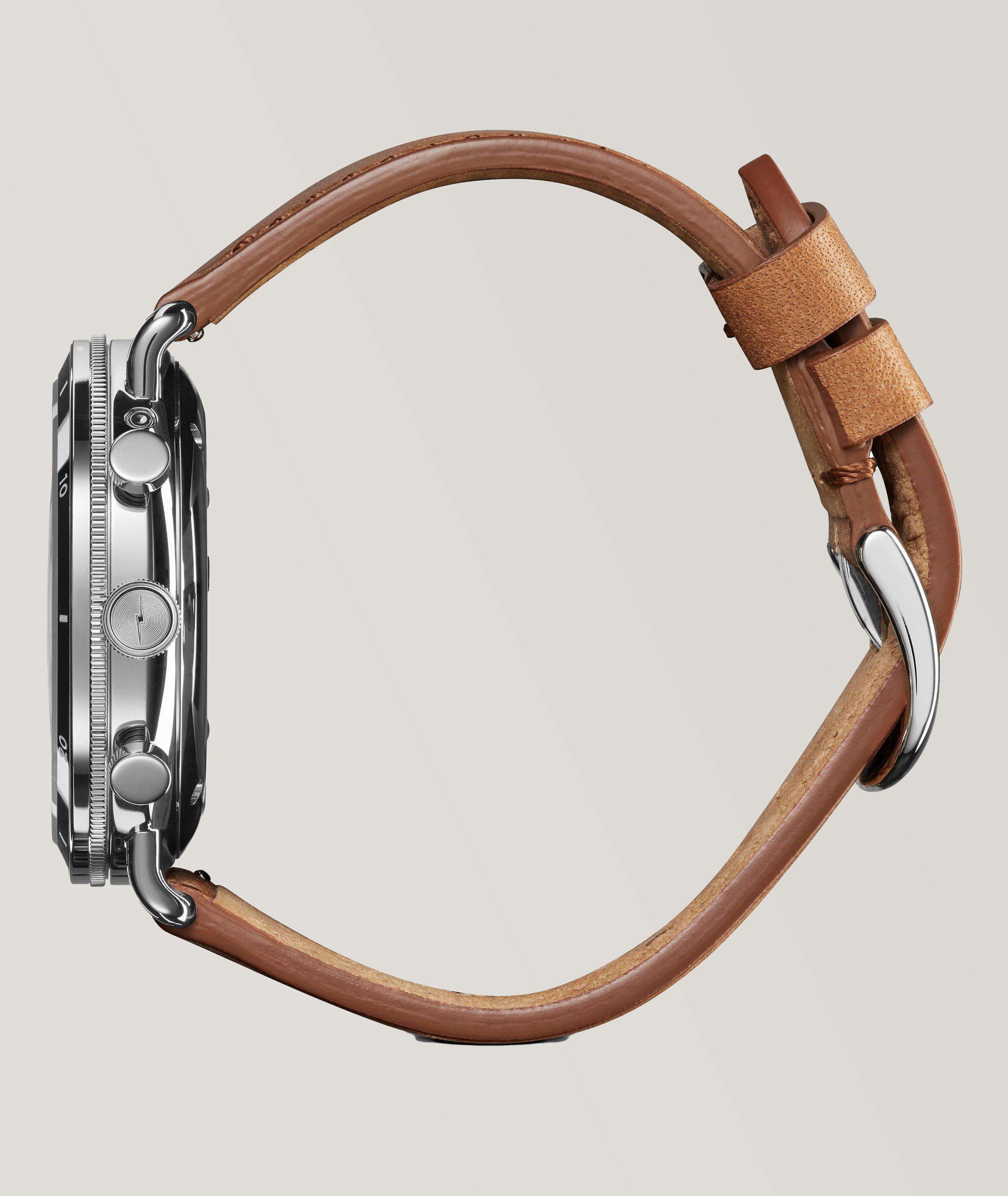 Montre sport Canfield avec bracelet en cuir image 3