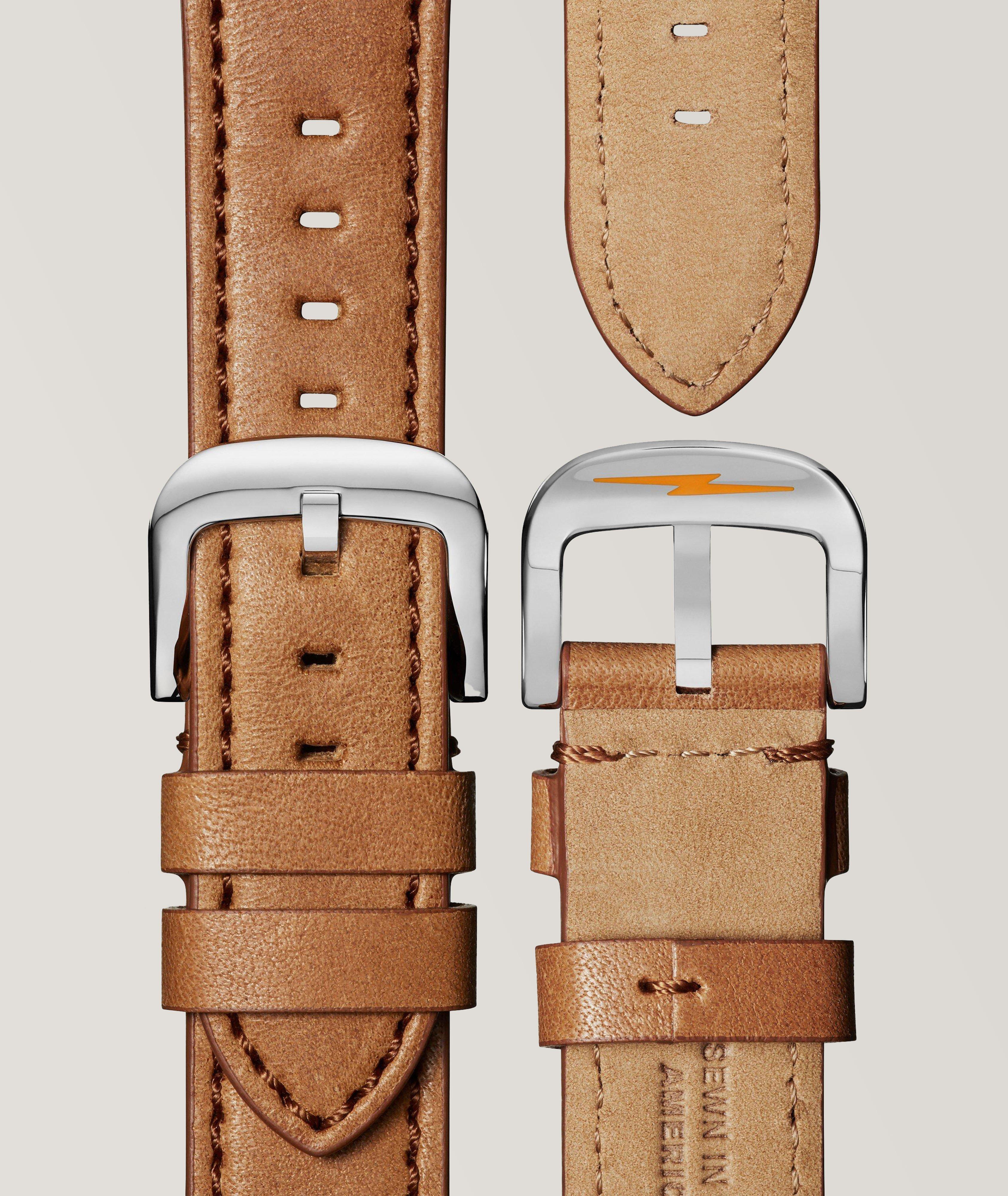 Montre sport Canfield avec bracelet en cuir image 5