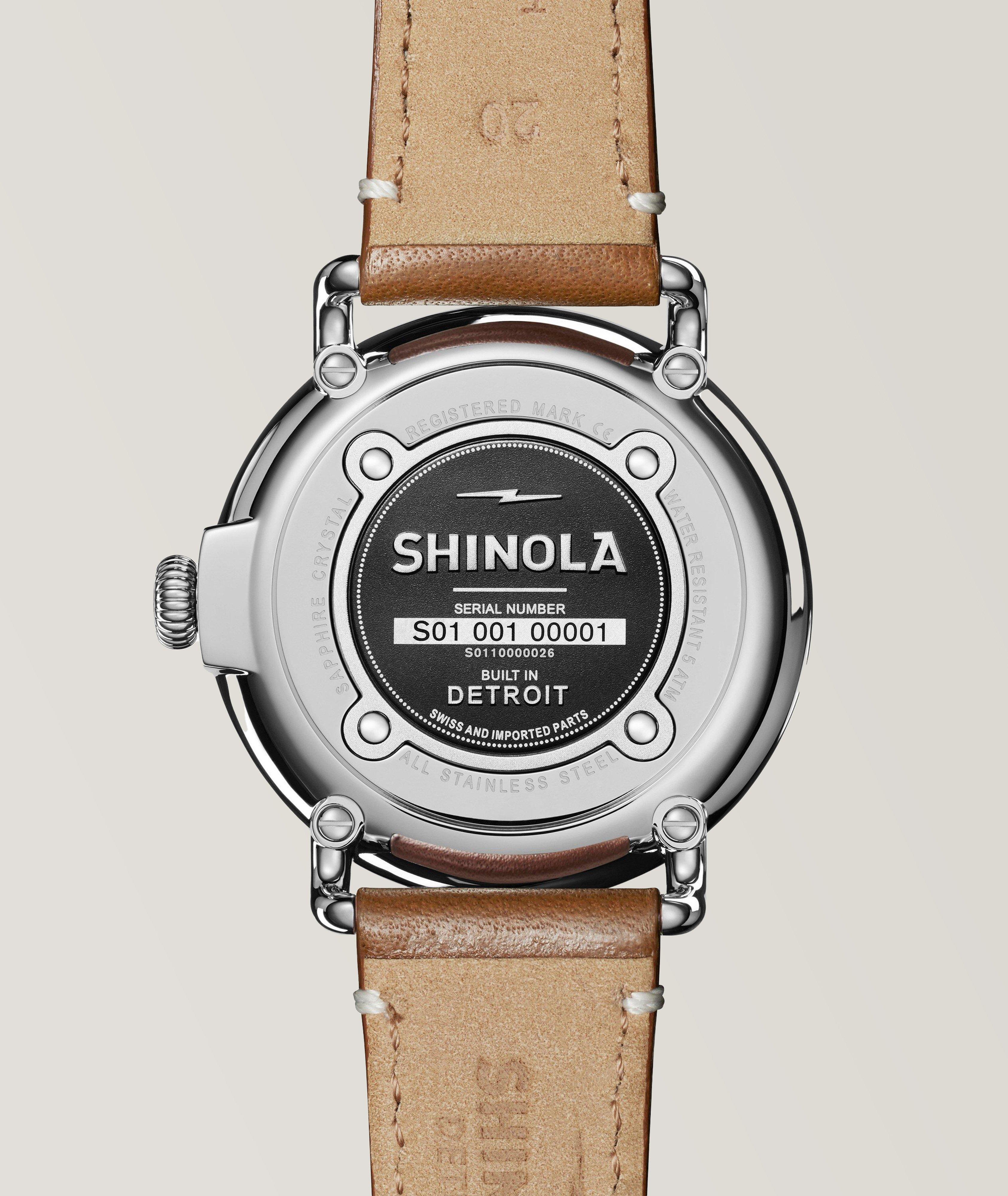 Runwell Leather Strap Watch image 5