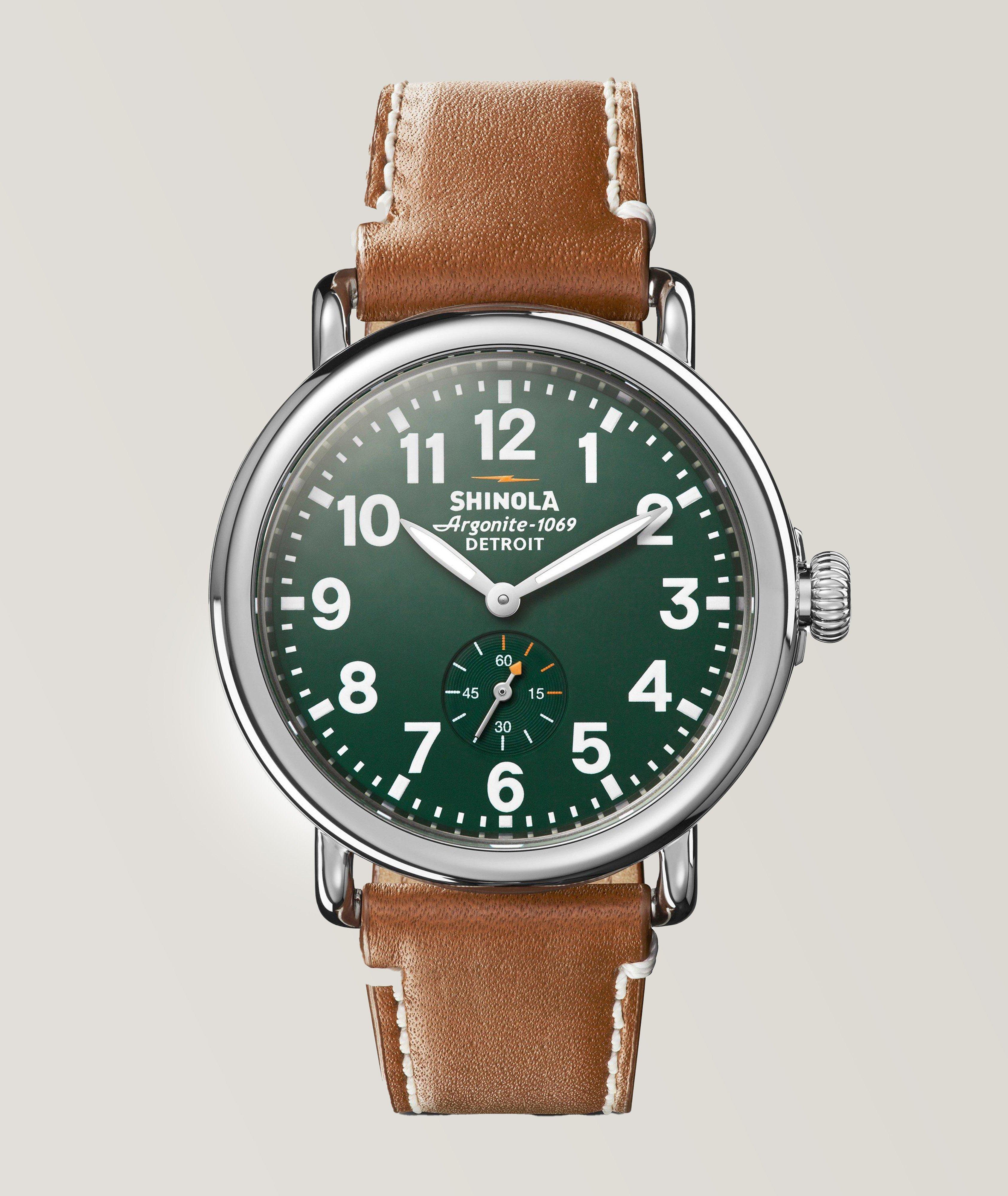 Runwell Leather Strap Watch image 0