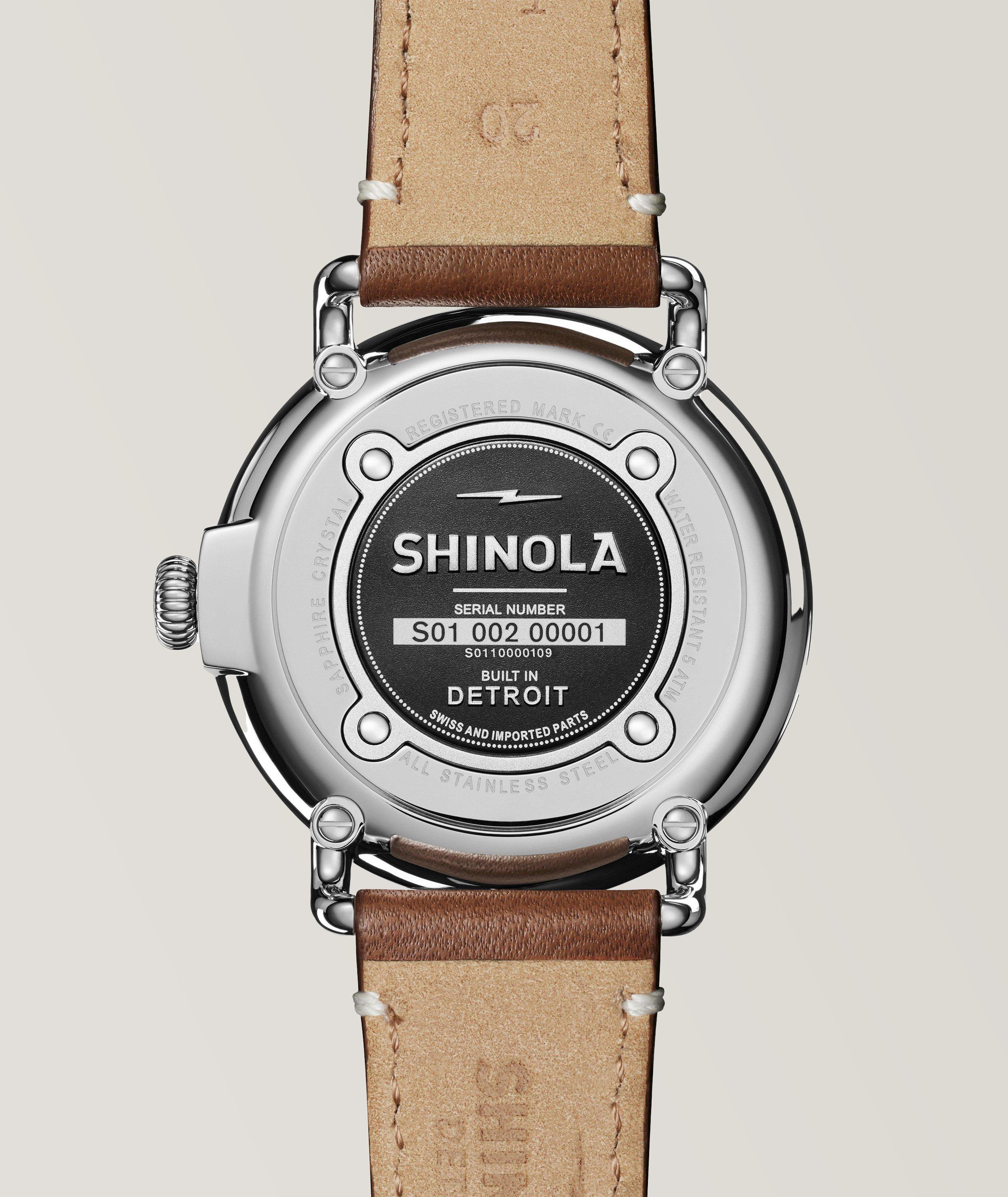 Runwell Leather Strap Watch image 4