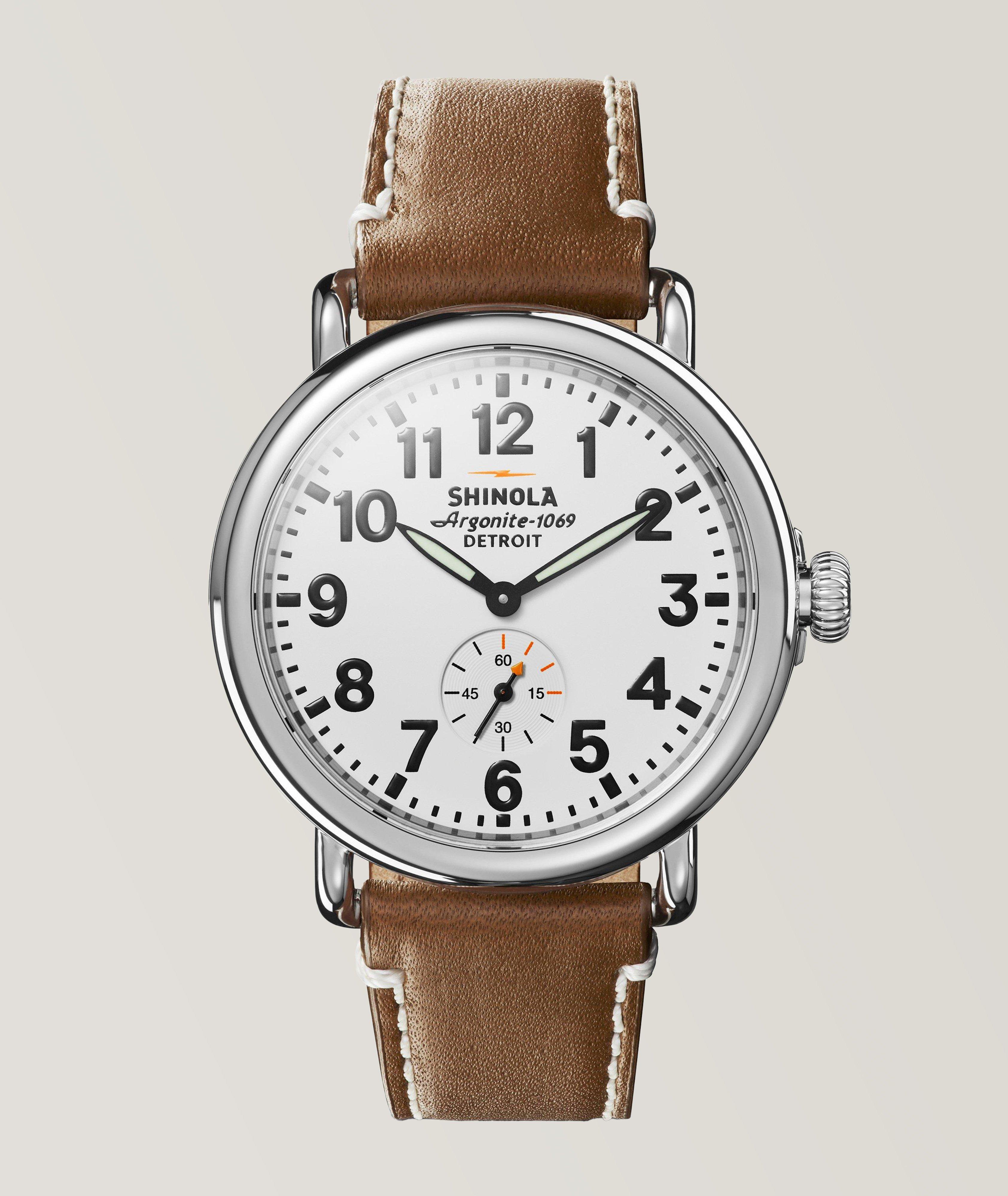 Runwell Leather Strap Watch image 0