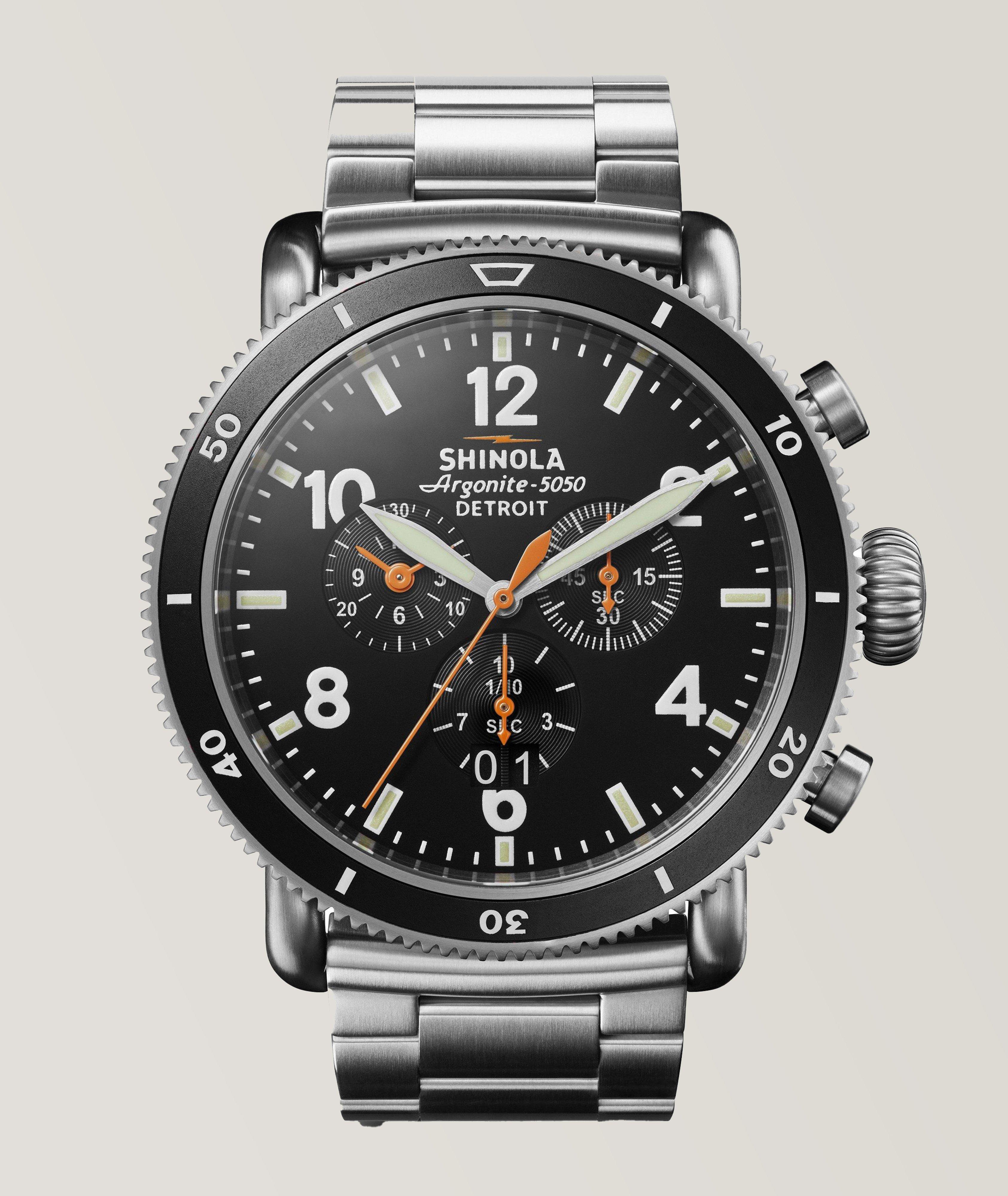 Shinola The Black Blizzard Titanium Watch Watches Harry Rosen