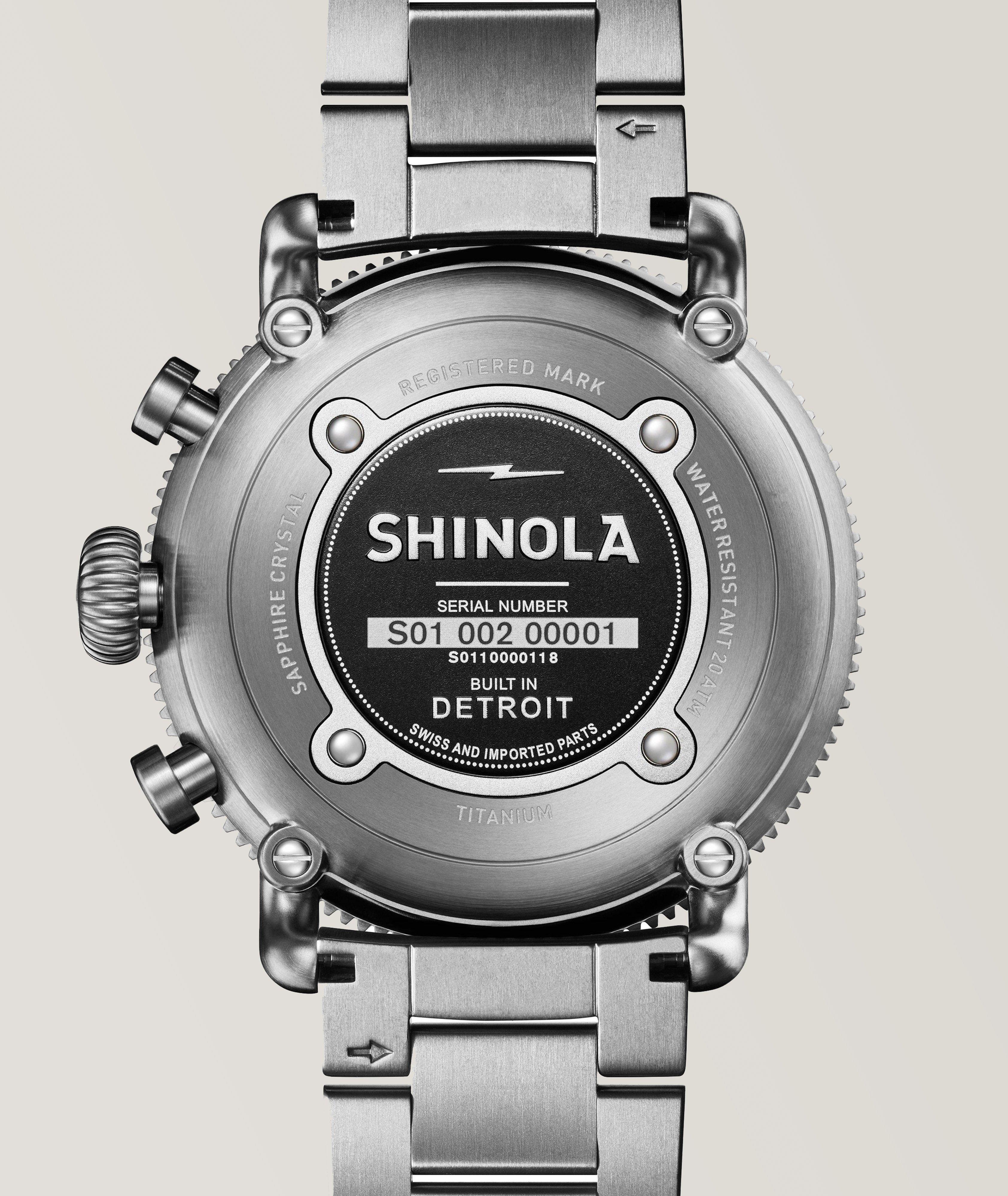 The Black Blizzard Titanium Watch image 5