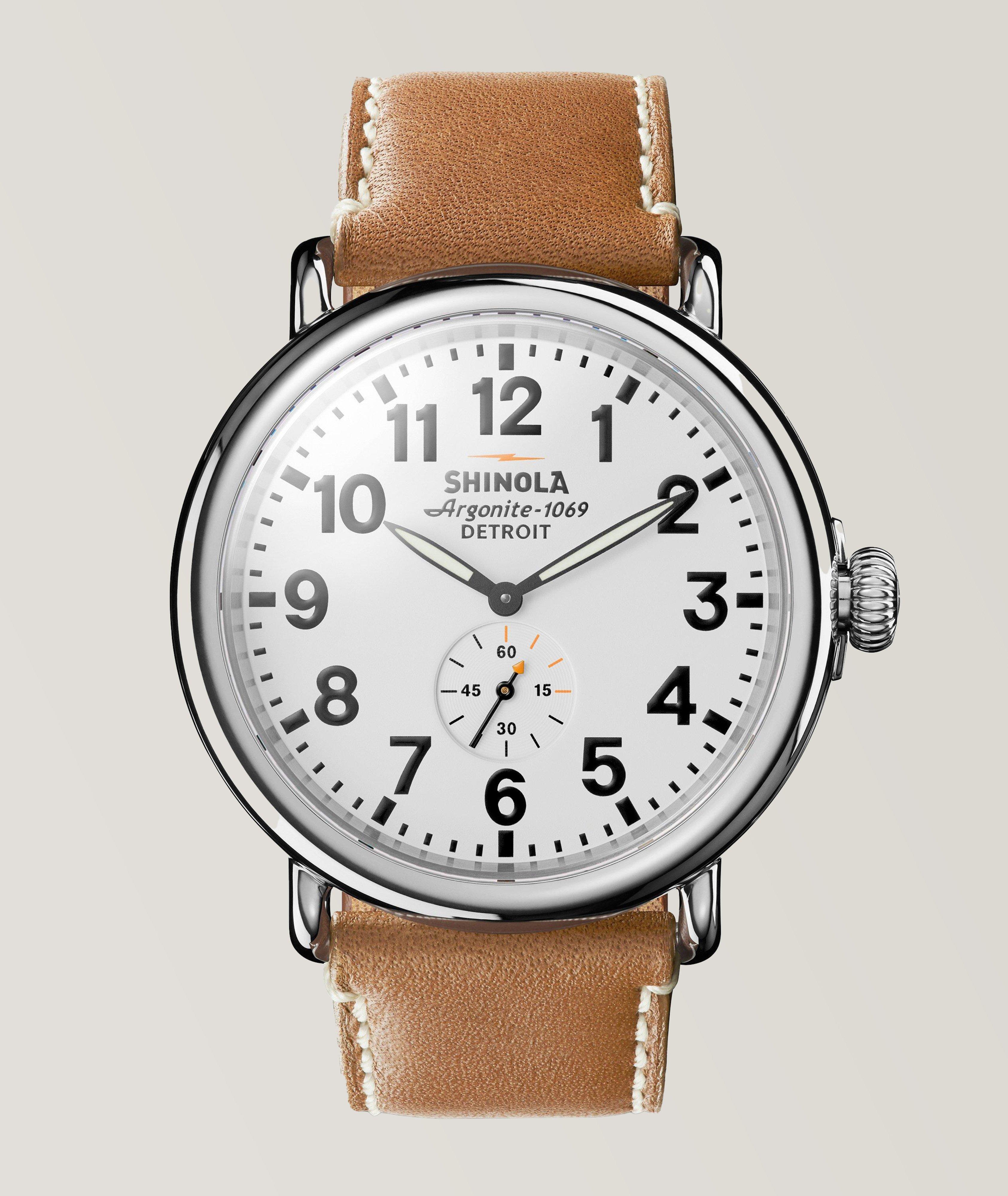 Runwell Leather Strap Watch image 0