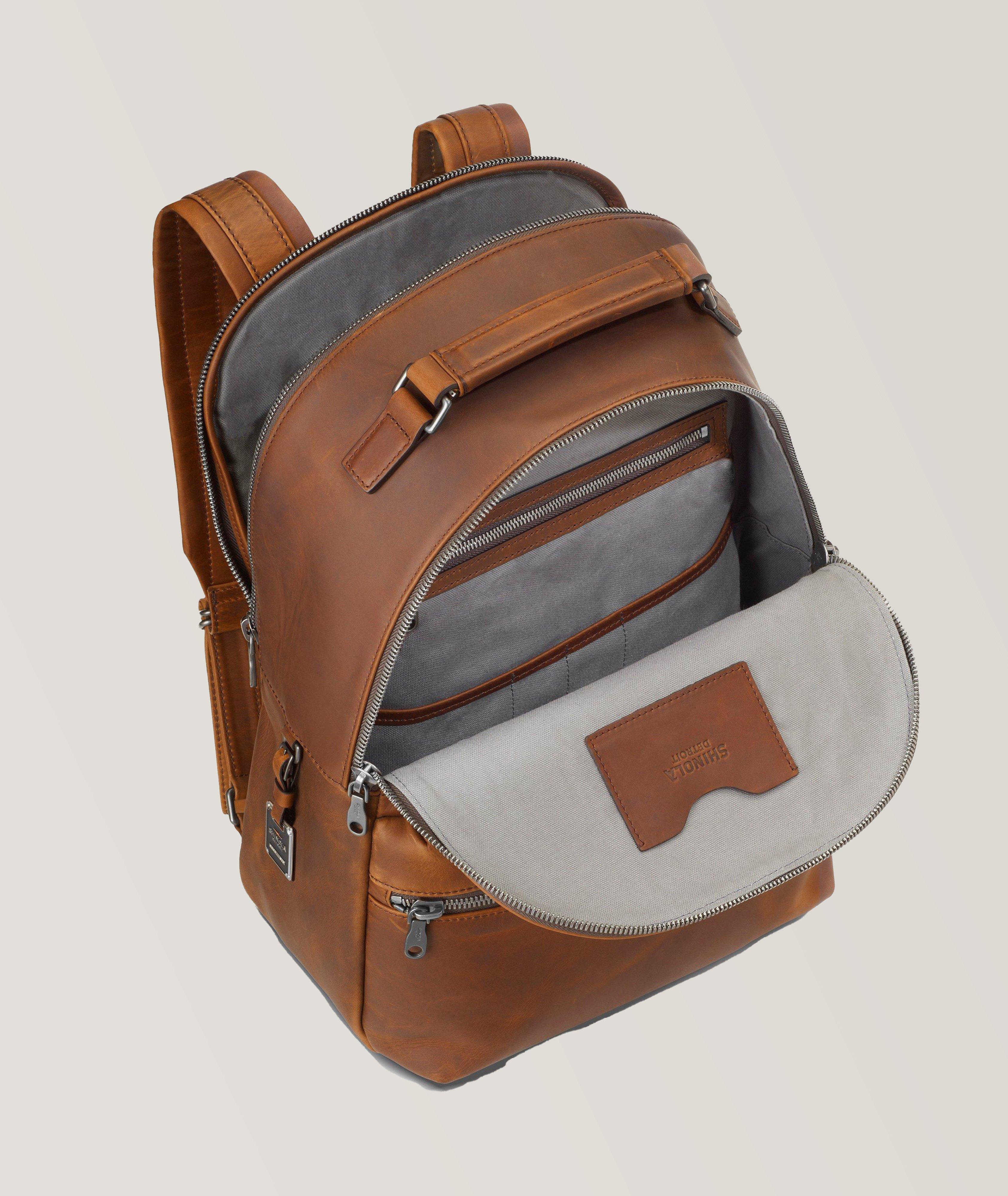 The Runwell Navigator Leather Backpack image 2