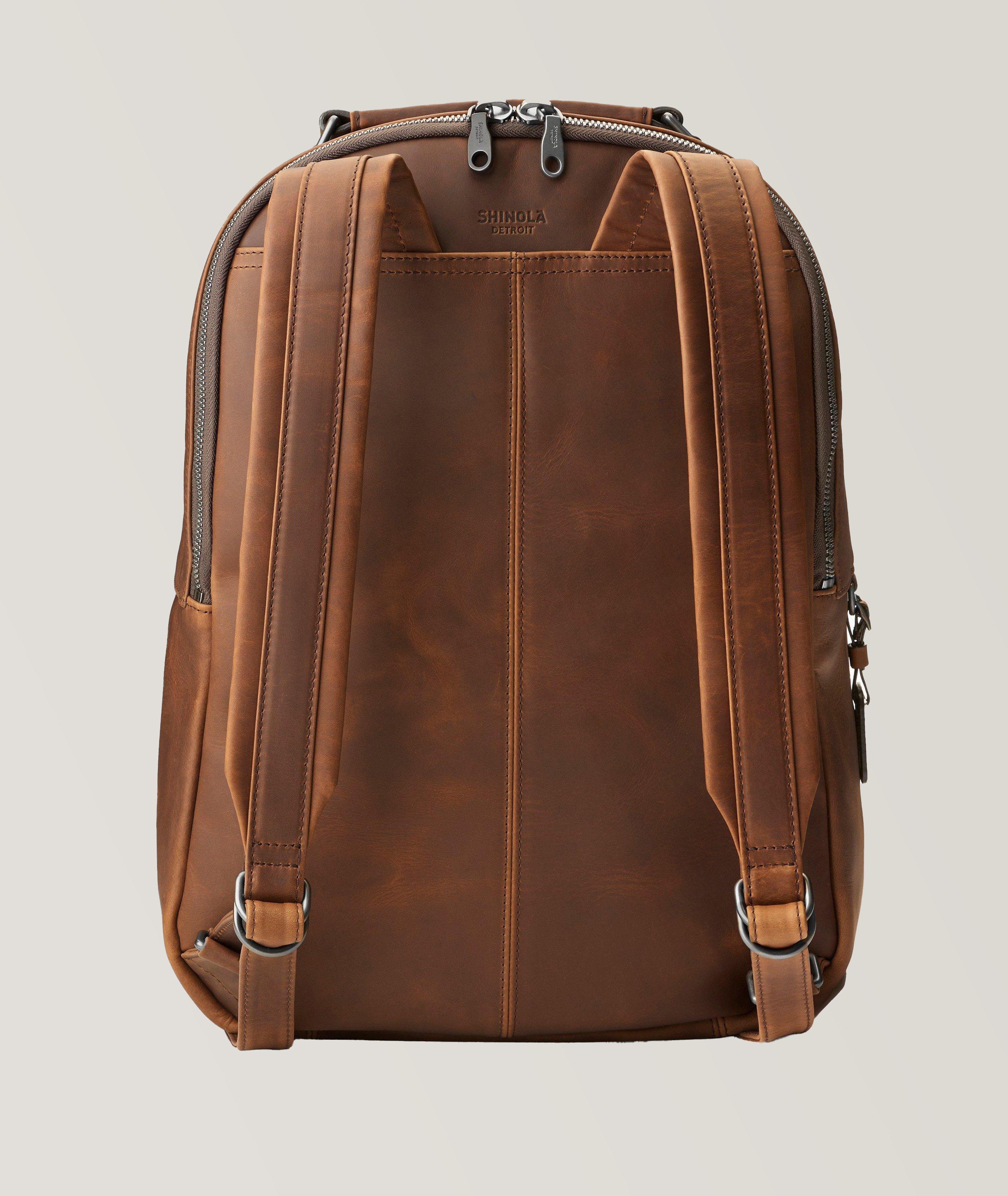 The Runwell Navigator Leather Backpack image 3