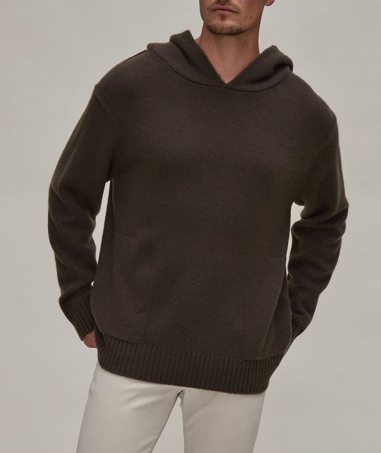 Cashmere Hooded Sweater image 1