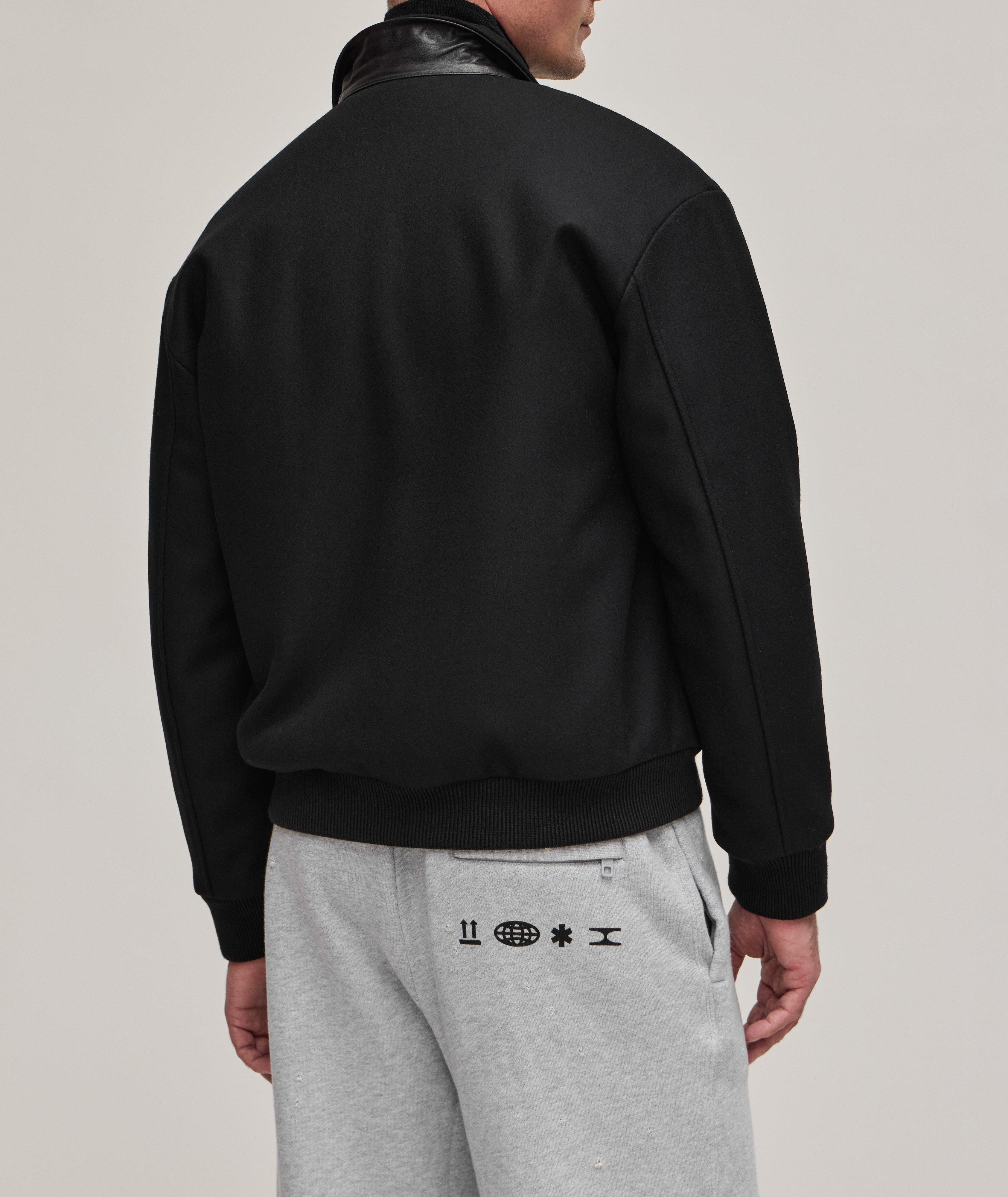 Blouson de style universitaire en laine image 2