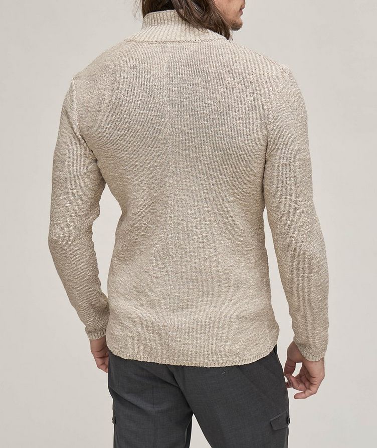 Cotton-Blend Knitted Sweater image 2