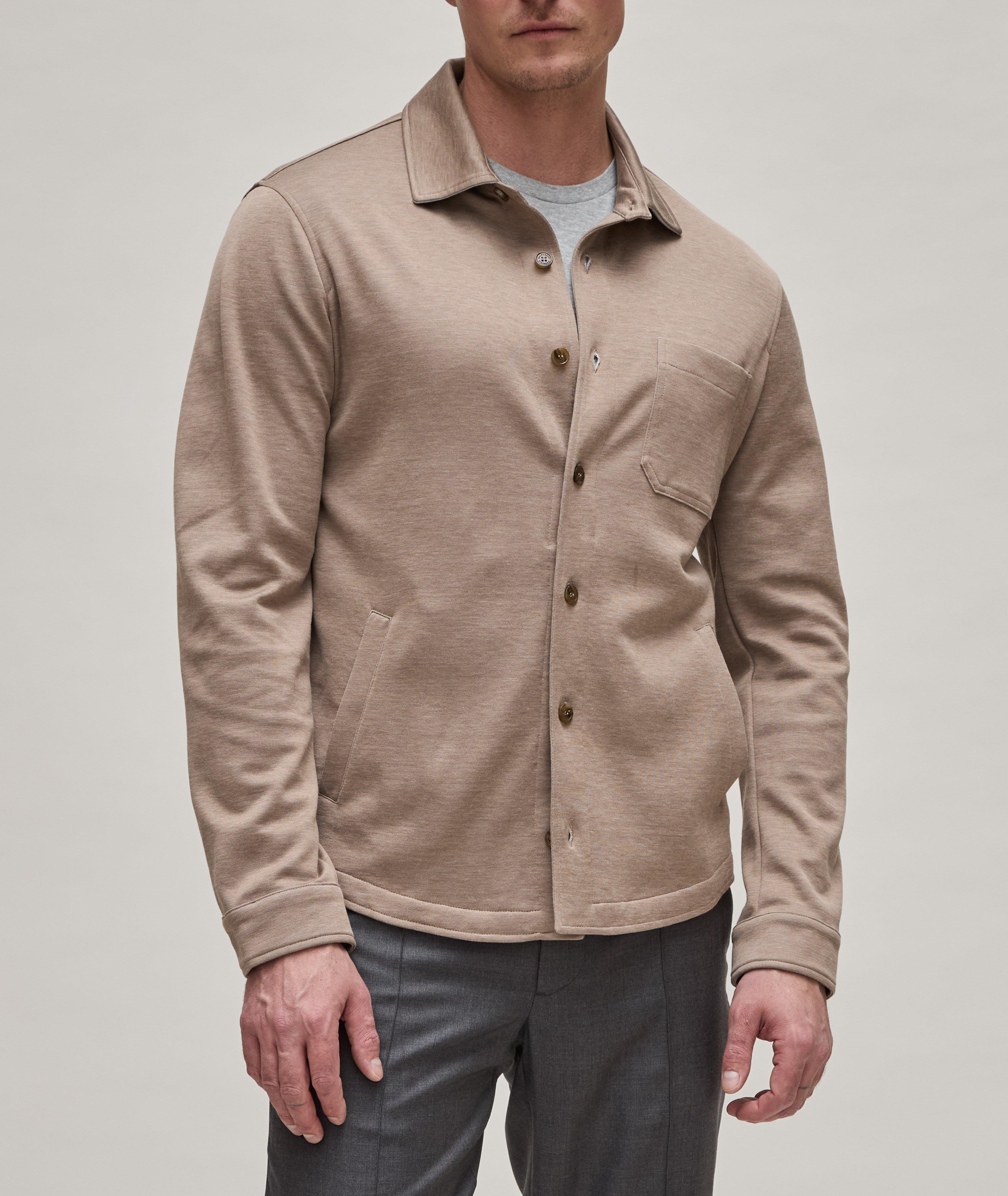 Silk-Cotton Overshirt image 1
