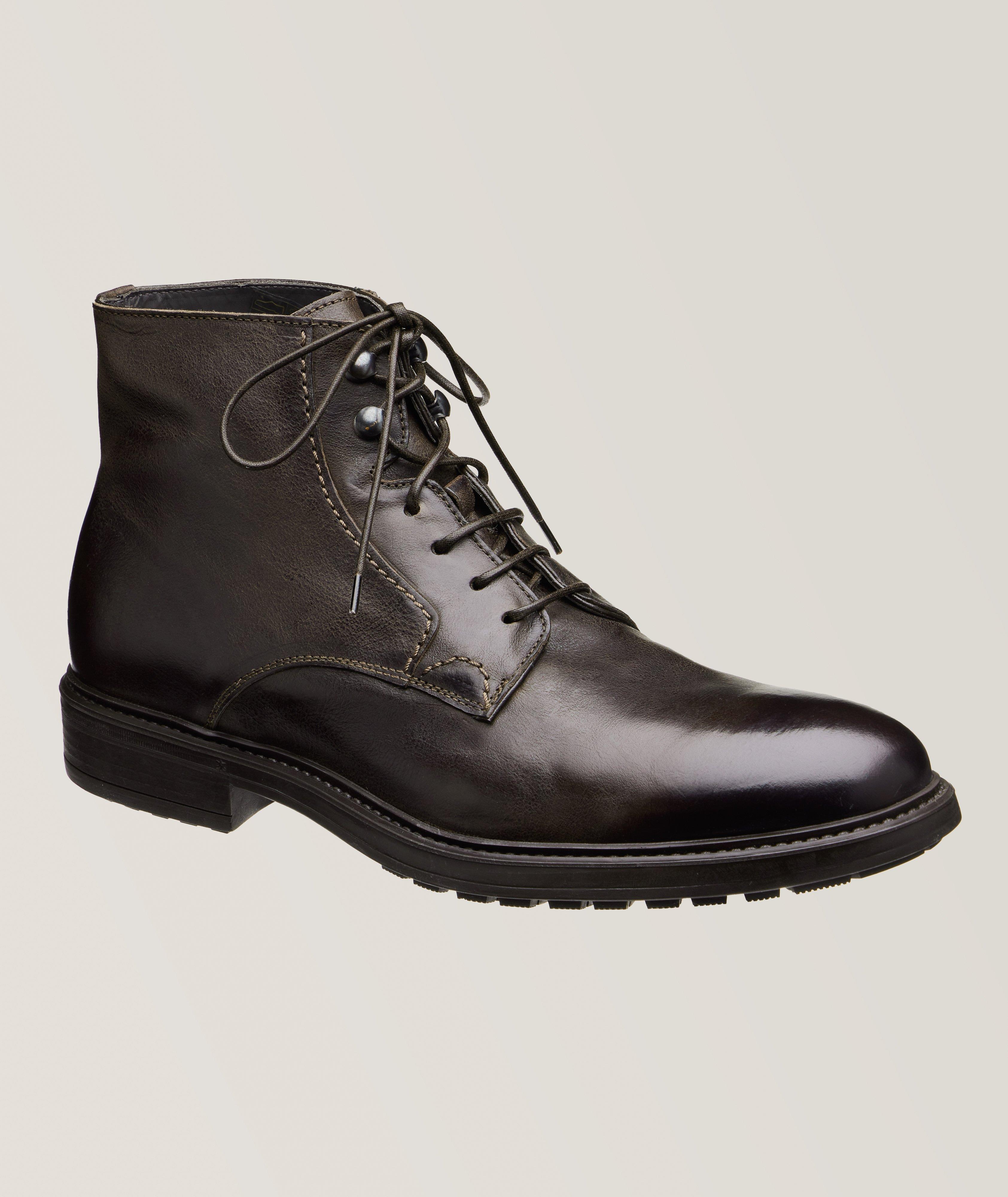 To Boot New York Botte en cuir à bout rapporté