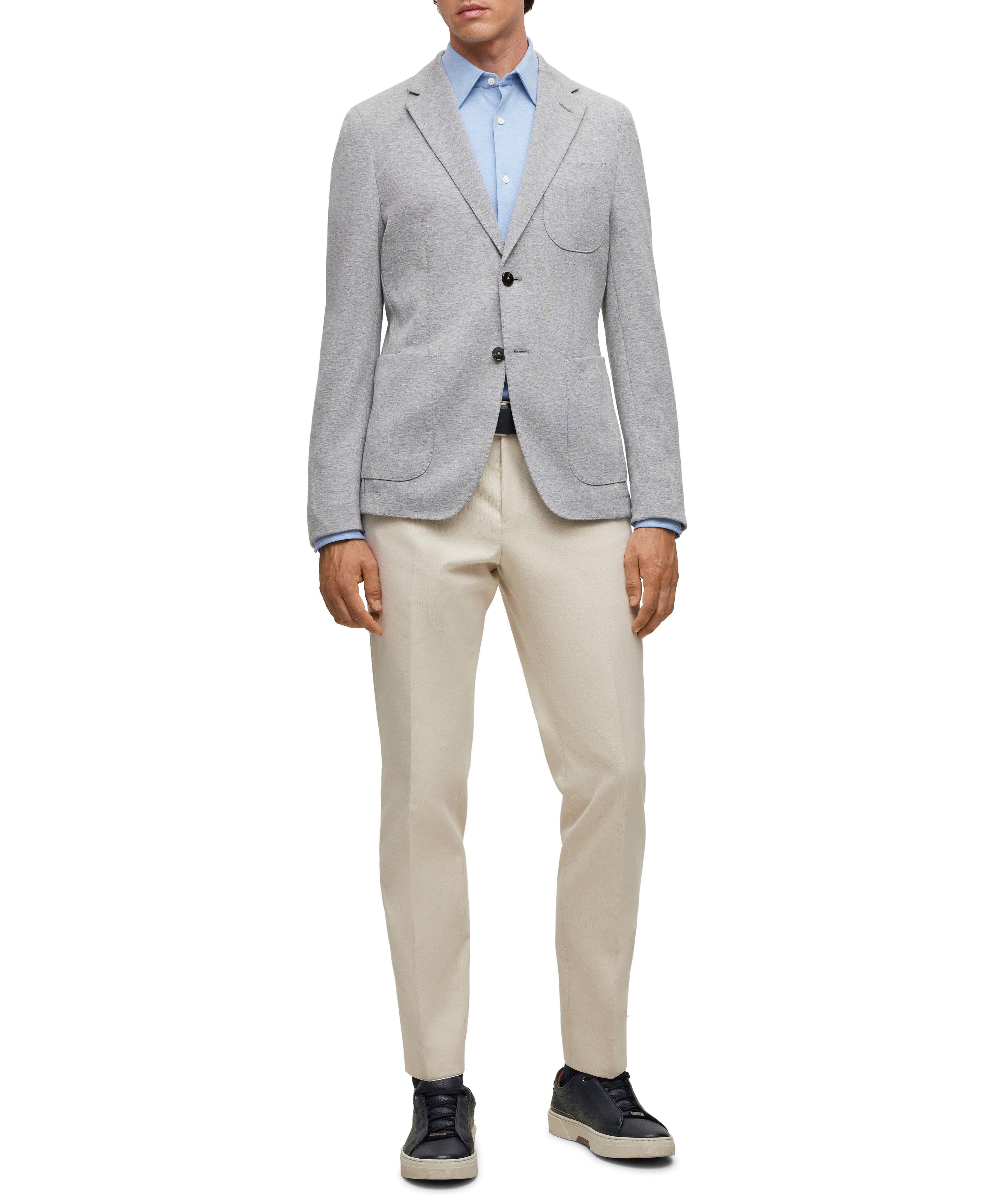 Slim-Fit Cotton-Blend Dress Shirt image 3