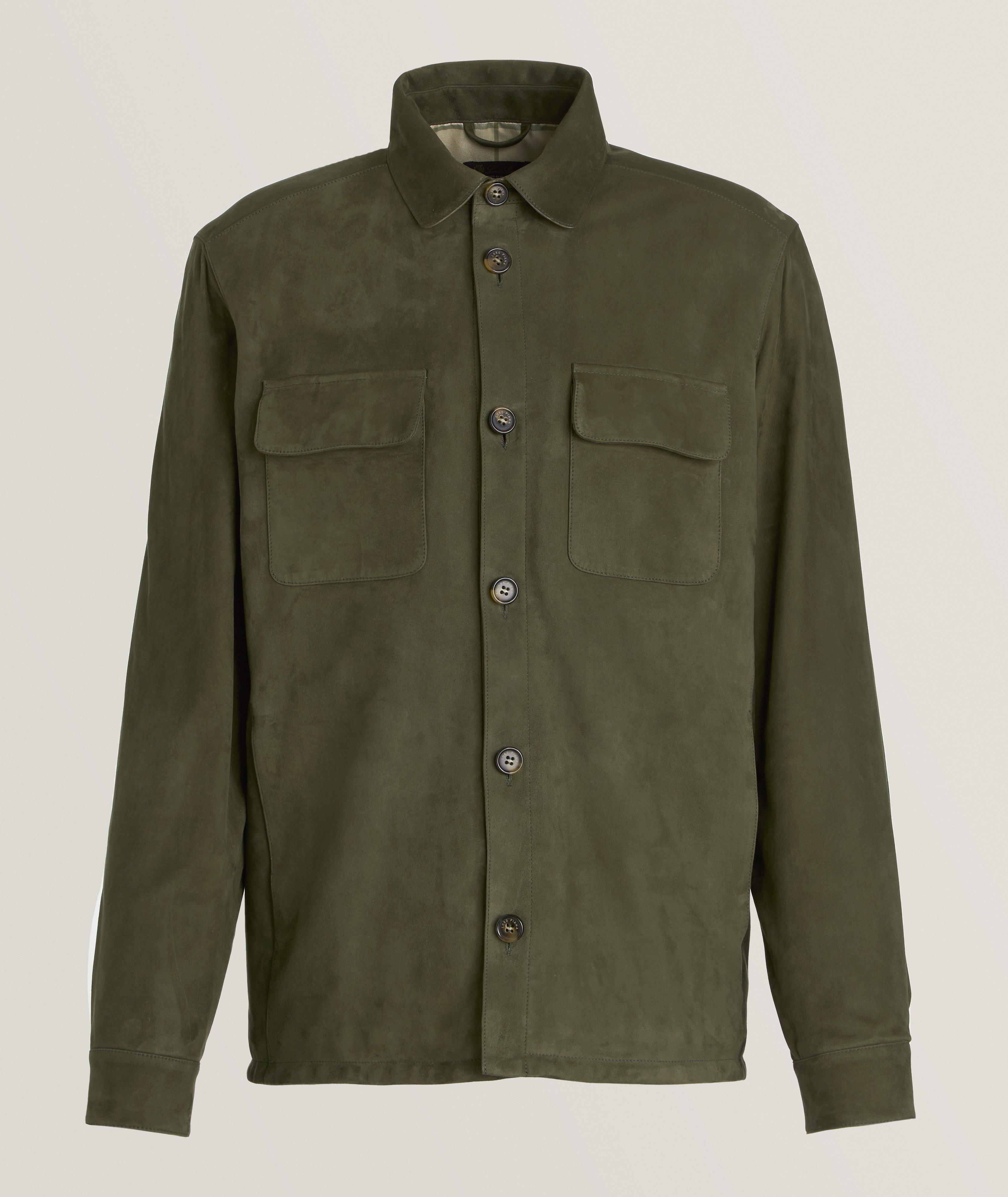 Lowe Suede Overshirt image 0