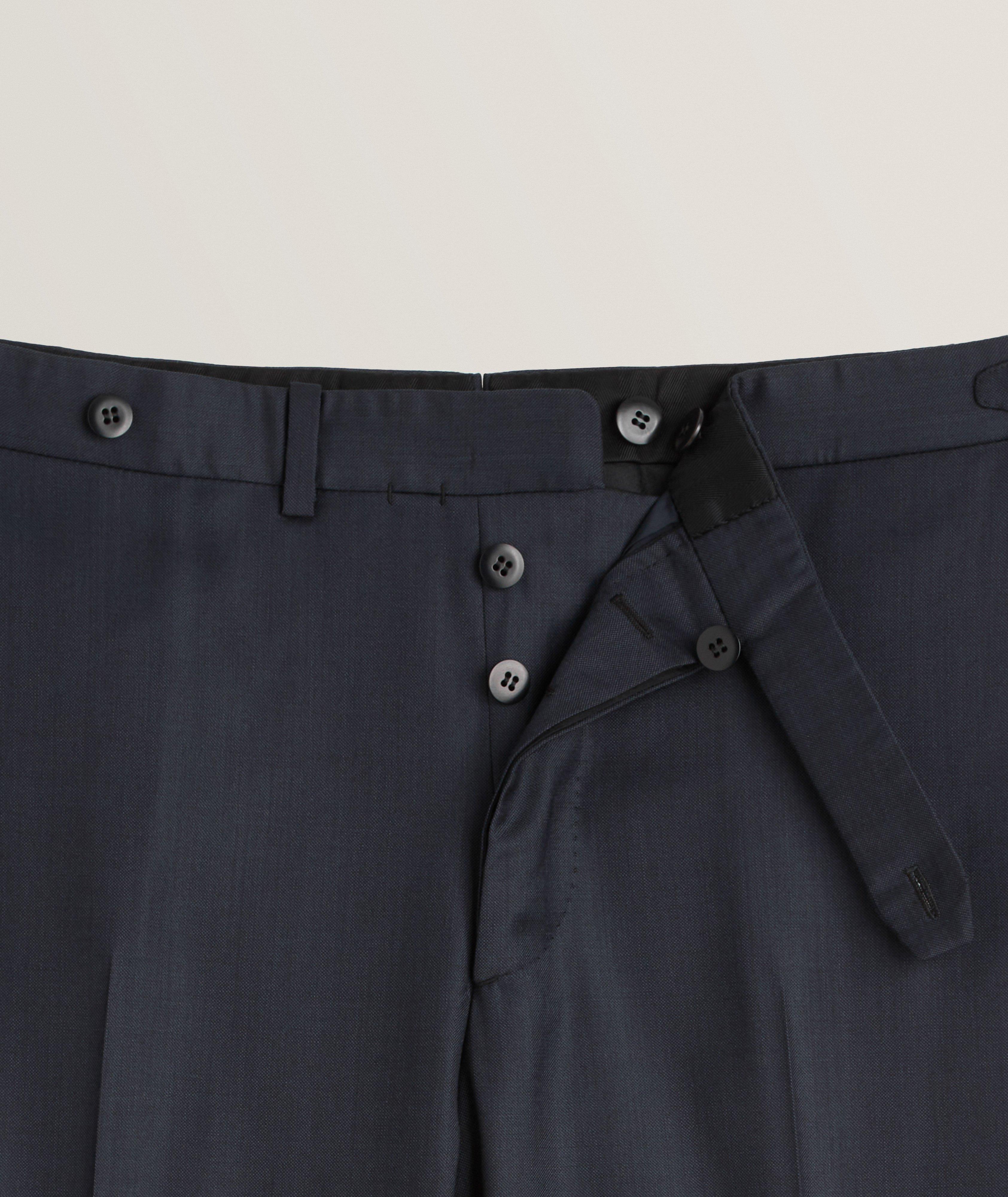 Formal Virgin Wool Trousers image 1